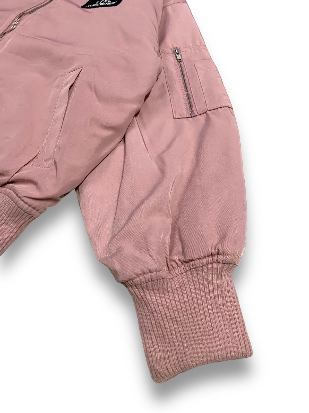 Hysteric Glamour Japanese Love Toxic Pink Reversible Fleece Bomber Jacket Size L / US 10 / IT 46 - 12 Thumbnail
