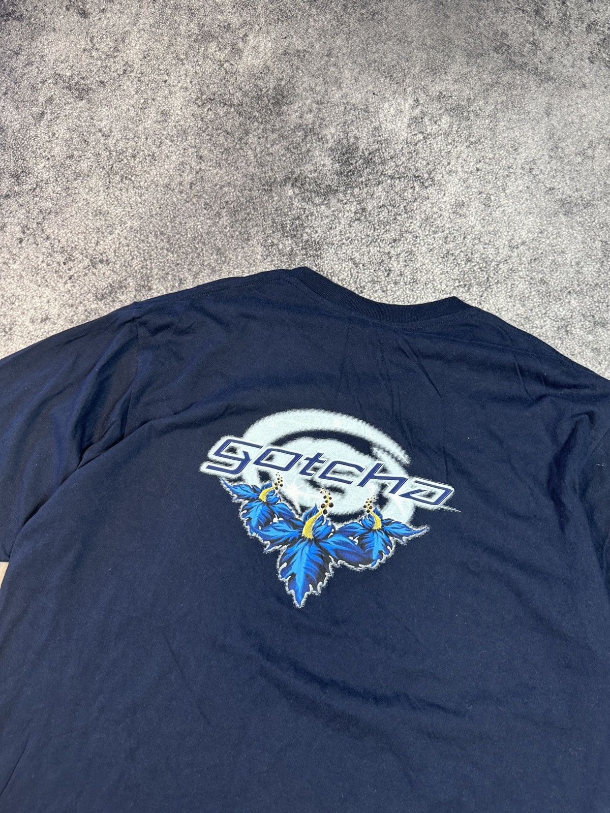 Gotcha Y2K Gotcha Big Back Logo T-shirt Streetwear Style USA XL Size US XL / EU 56 / 4 - 2 Thumbnail