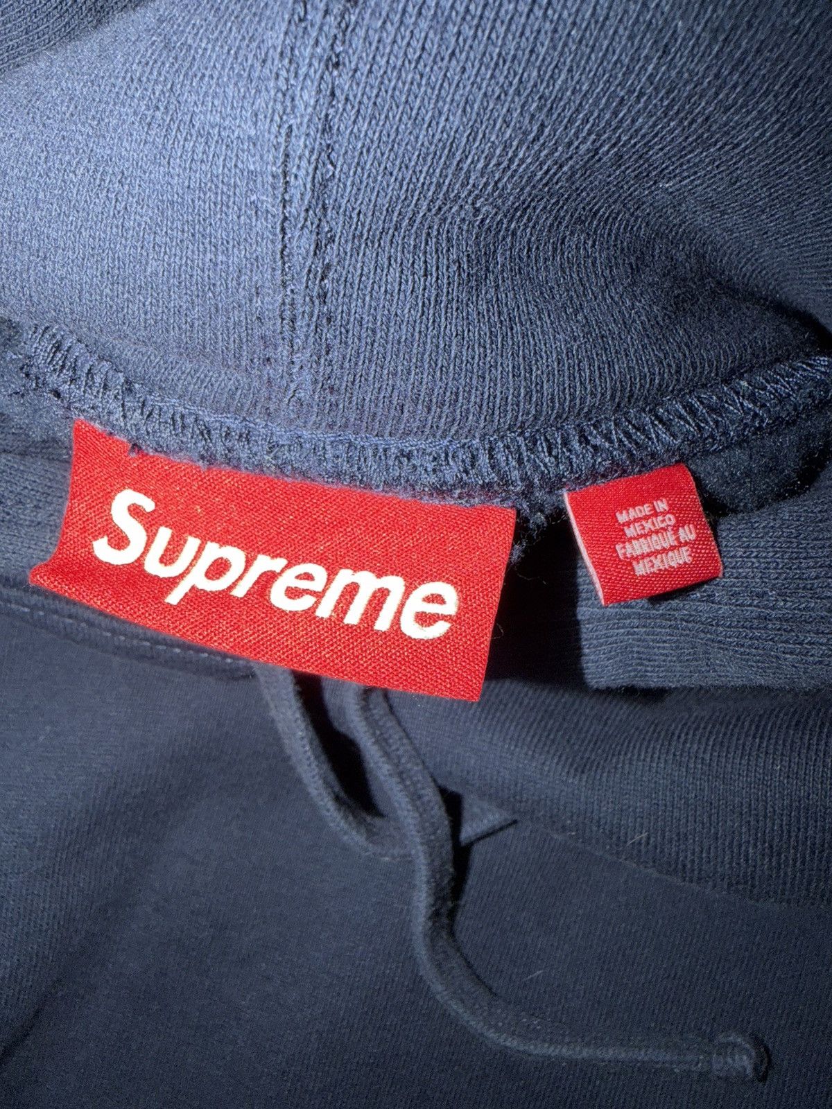 Supreme Supreme Wild Embroidered Hooded Sweatshirt 'Navy' Size US L / EU 52-54 / 3 - 5 Thumbnail