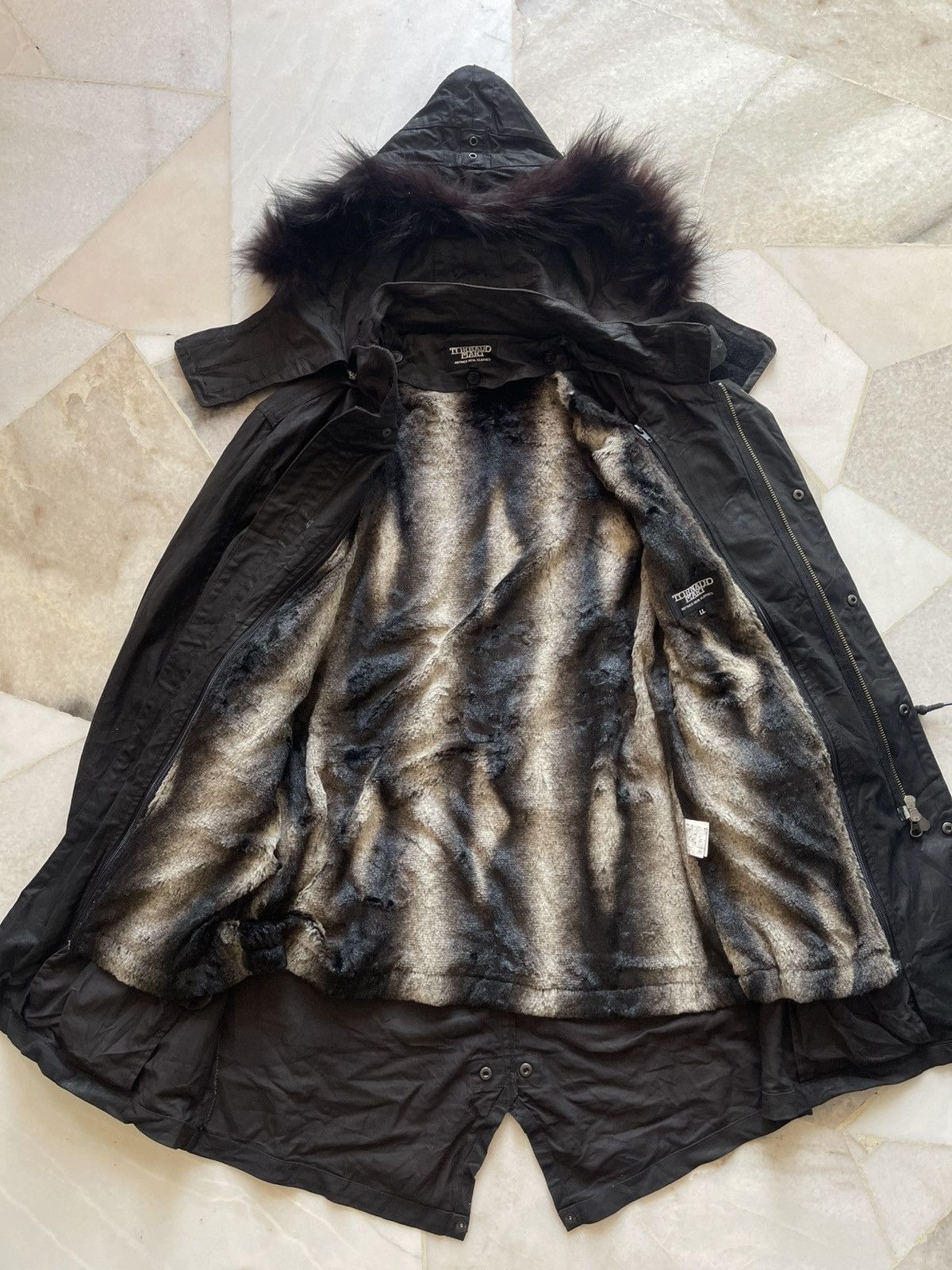 Tornado Mart 2000s Tornado Mart Parka Wx With Raccon Fur Hoodie Size US M / EU 48-50 / 2 - 15 Thumbnail