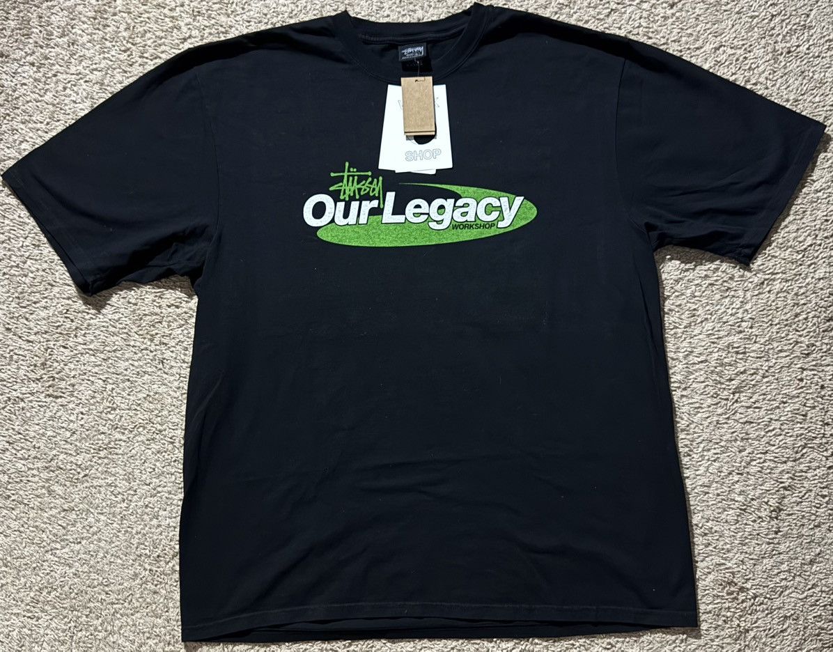Our Legacy × Stussy Stussy Our Legacy Work Shop Swirl tee
