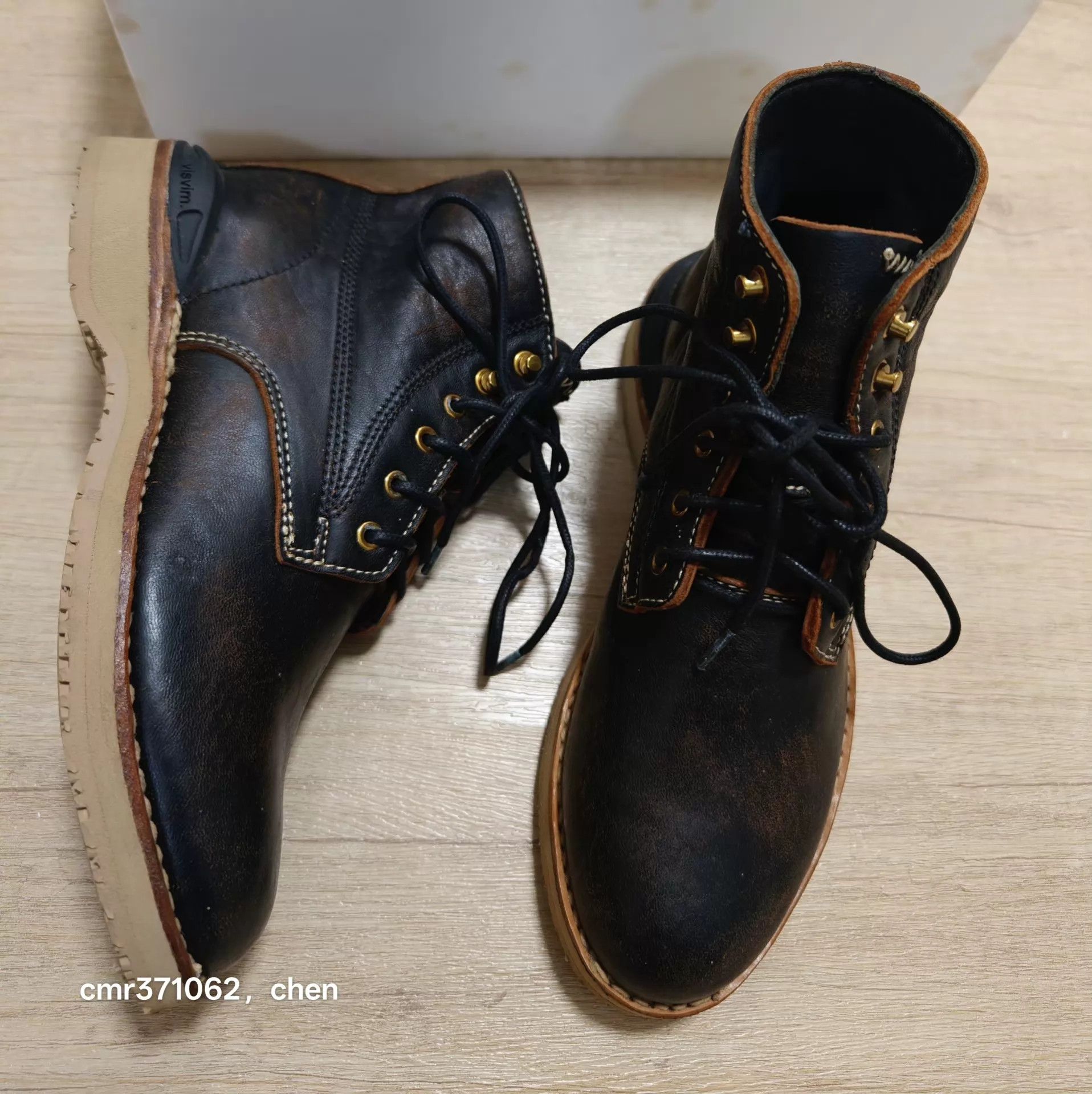 Visvim VISVIM 22AW VIRGIL BOOTS FOLK Black W9 Size US 9 / EU 42 - 6 Thumbnail