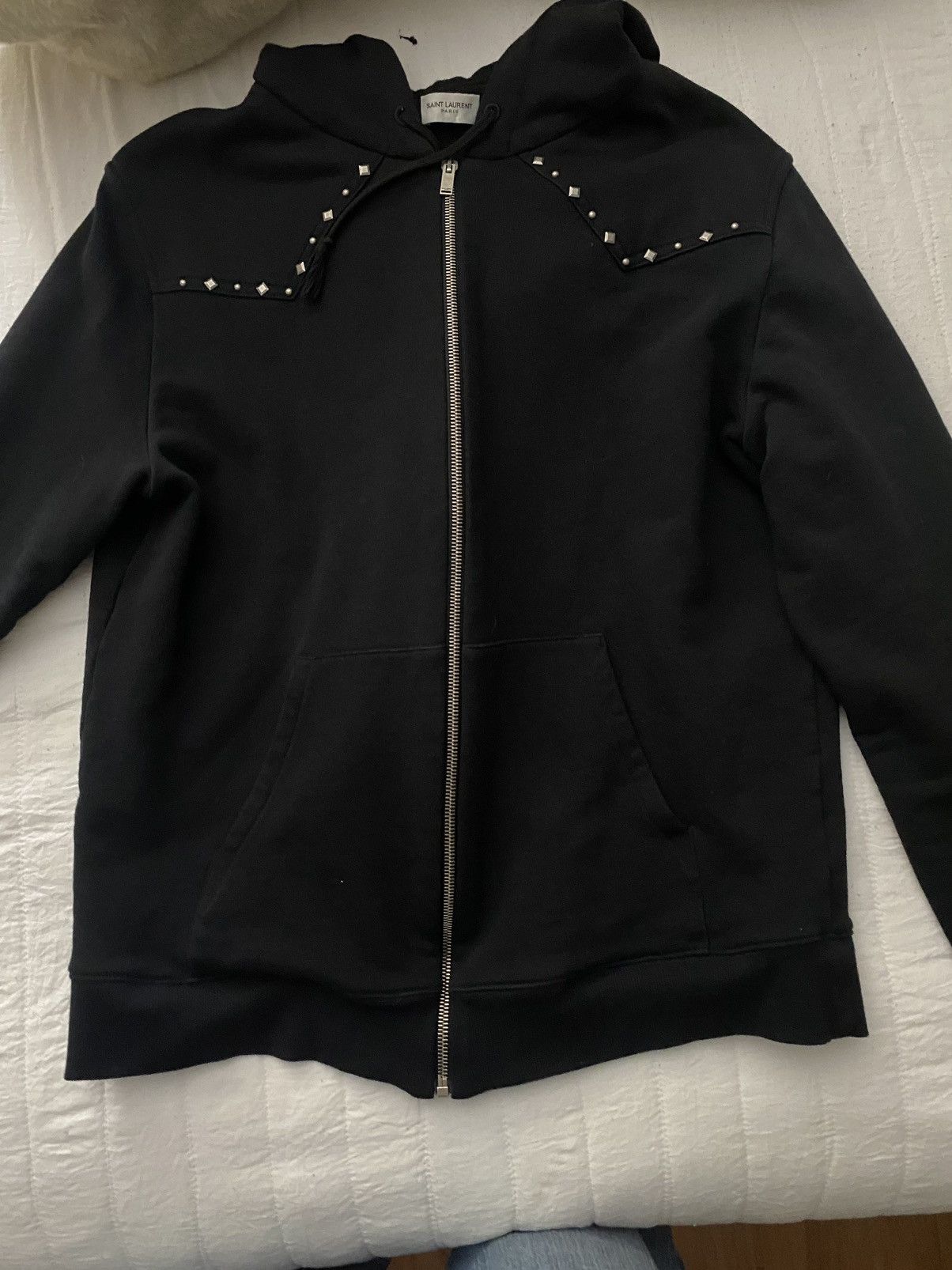 Hedi Slimane × Saint Laurent Paris Saint Laurent studded