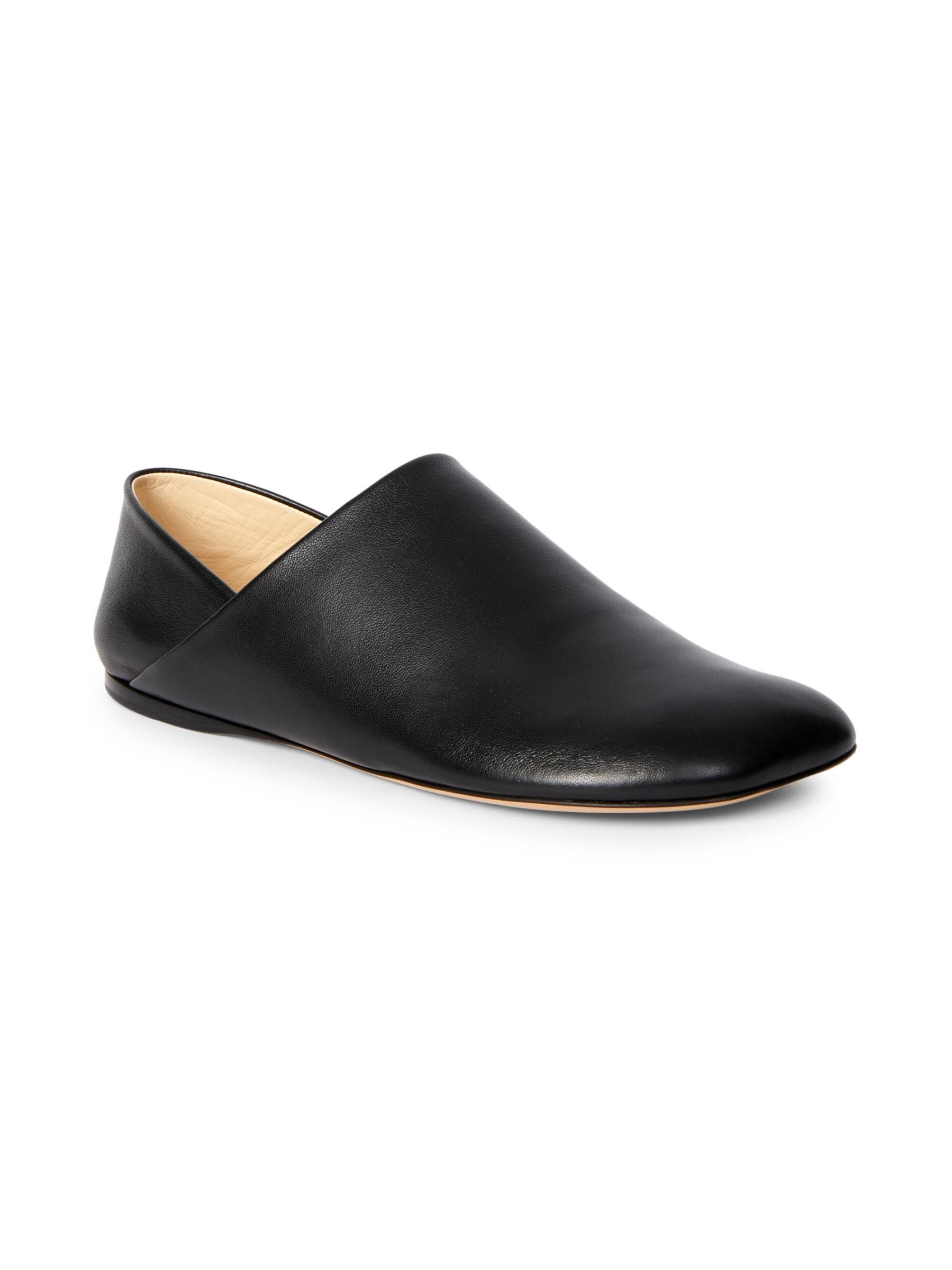 Loewe os11x0725 Toy Leather Slippers in Black Size US 9 / EU 42 - 2 Thumbnail