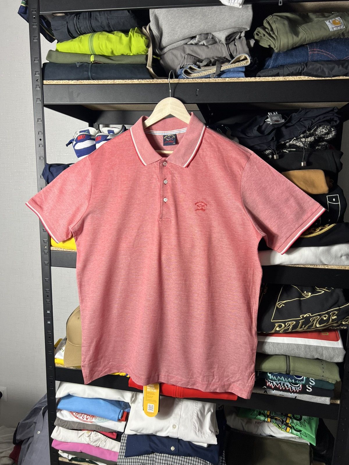 Paul & Shark 🔥 Paul & Shark Yachting Polo — Red Melange — Size XXL Size US XXL / EU 58 / 5 - 1 Thumbnail