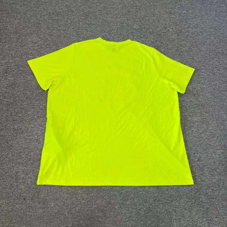 Loewe LOEWE Fluorescent yellow smiling T-shirt Size M / US 6-8 / IT 42-44 - 5 Thumbnail