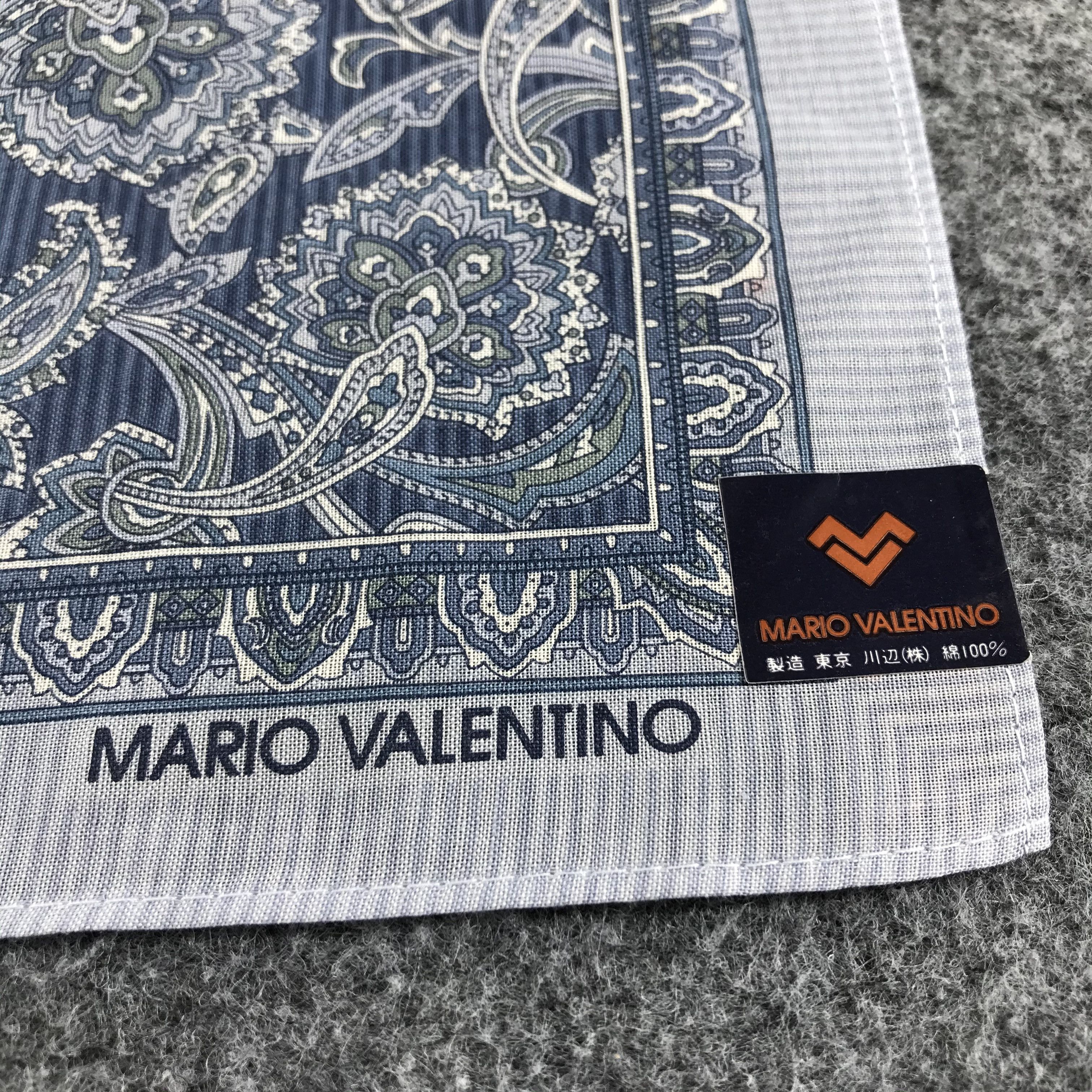 Mario Valentino Mario Valentino Handkerchief Neckerchief Bandana H1268 Size ONE SIZE - 3 Thumbnail
