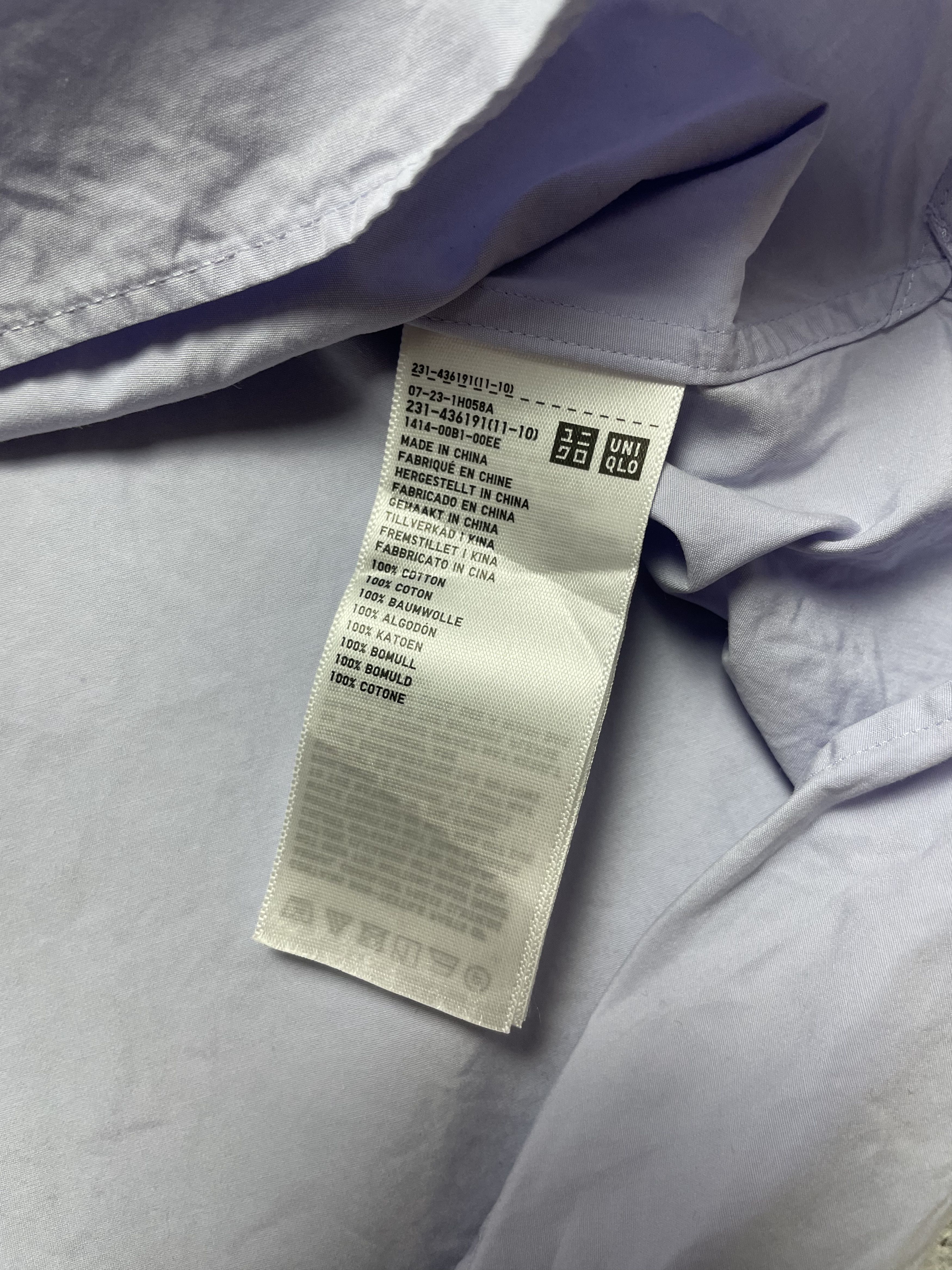 Jil Sander × Uniqlo Uniqlo +J Blue Plaid Button Up Shirt Jil Sander Size US S / EU 44-46 / 1 - 6 Thumbnail