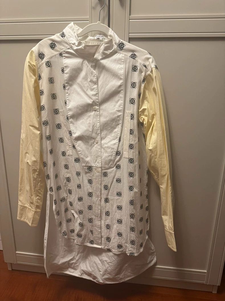 Loewe LOEWE Symmetrical lined shirt Size XS / US 0-2 / IT 36-38 - 1 Thumbnail