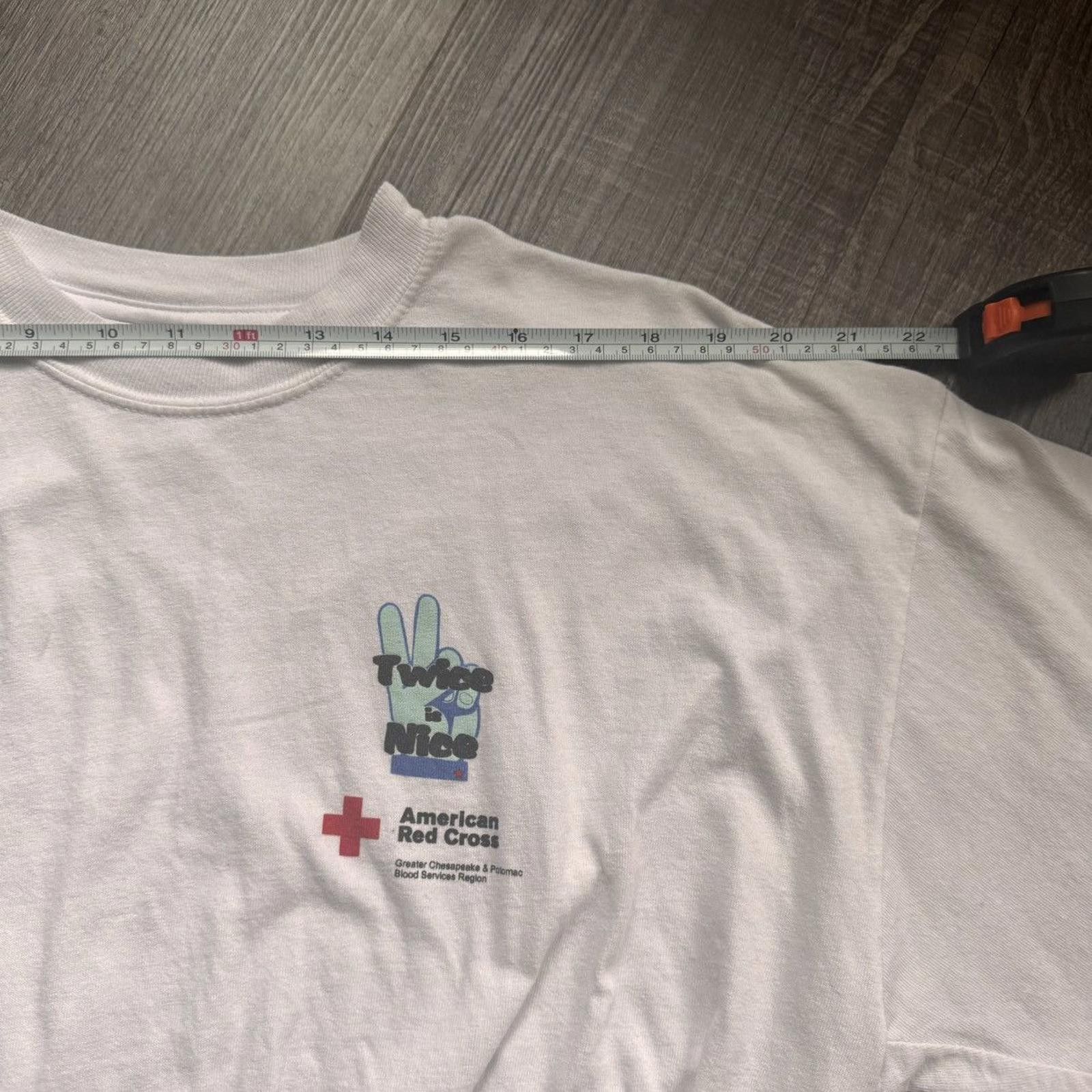 Jerzees JERZEES • VNTG "American Red Cross" T-Shirt (XL) Size US XL / EU 56 / 4 - 3 Thumbnail