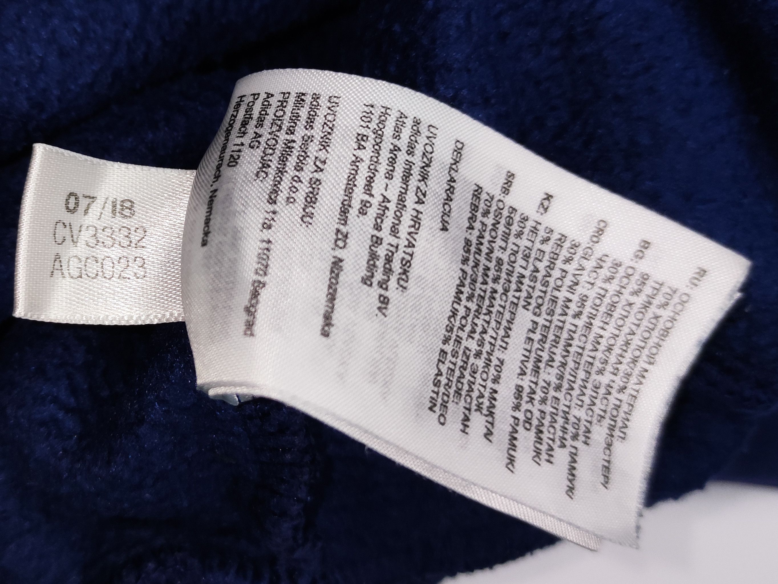 Adidas Wisła Kraków x Adidas 2018 Hoodie Size US S / EU 44-46 / 1 - 4 Thumbnail