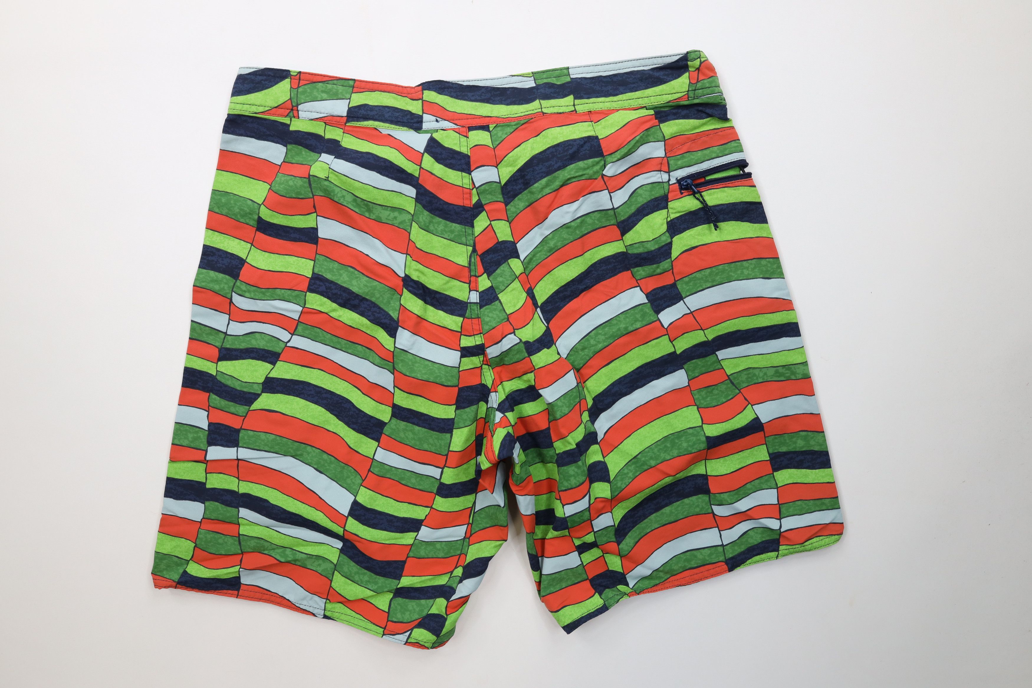 Patagonia Patagonia Board Shorts Baggies Swim Trunks Rainbow Striped Size US 35 - 7 Thumbnail