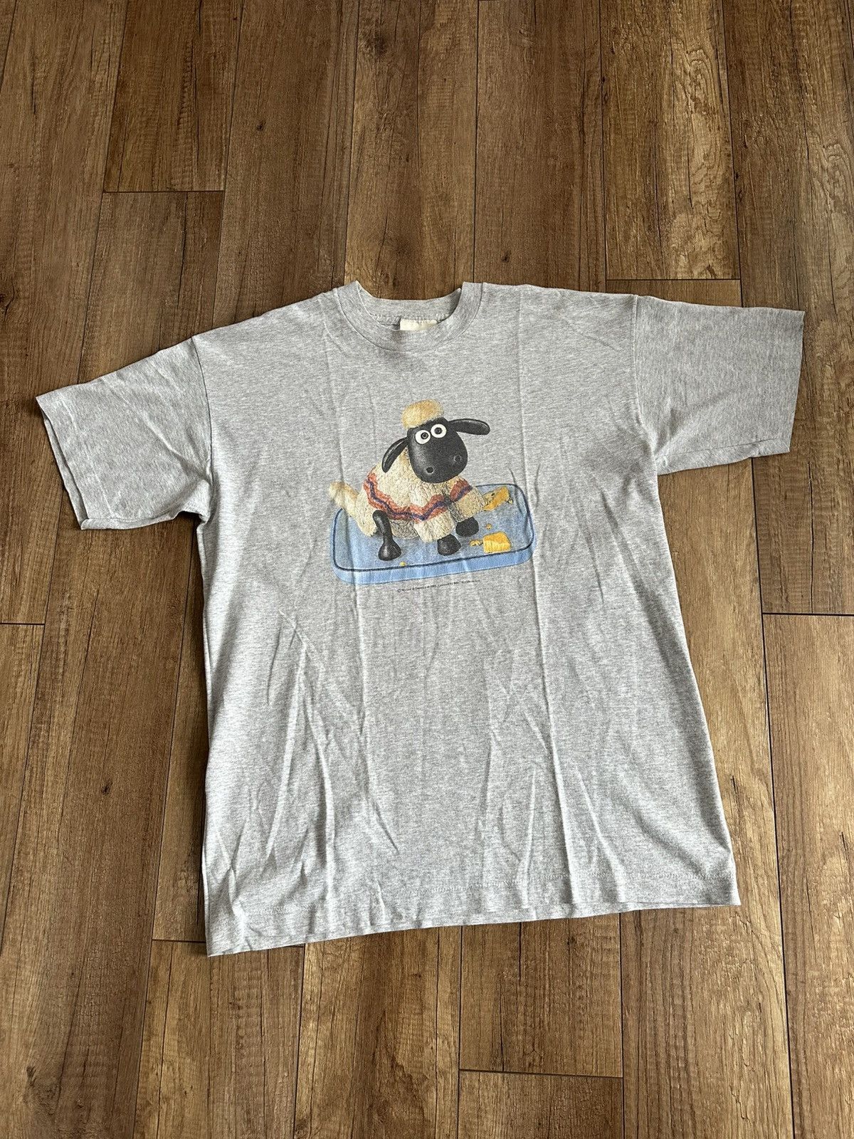 Vintage 1989 Wallace & Gromit Movie Vintage T-Shirt Tee Size US L / EU 52-54 / 3 - 2 Thumbnail