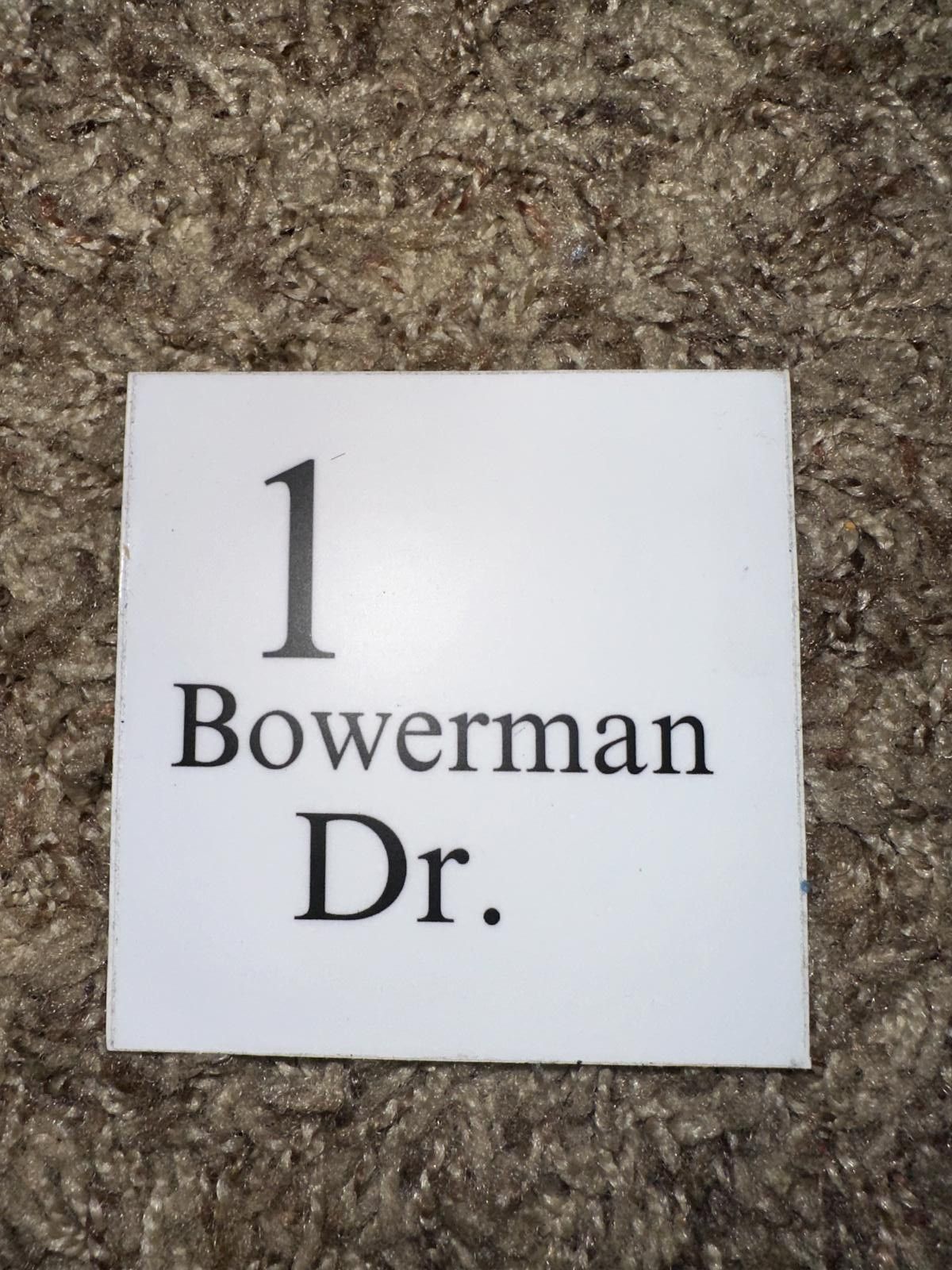 Nike Nike WHQ 1 Bowerman Dr. Sticker Size ONE SIZE - 1 Preview