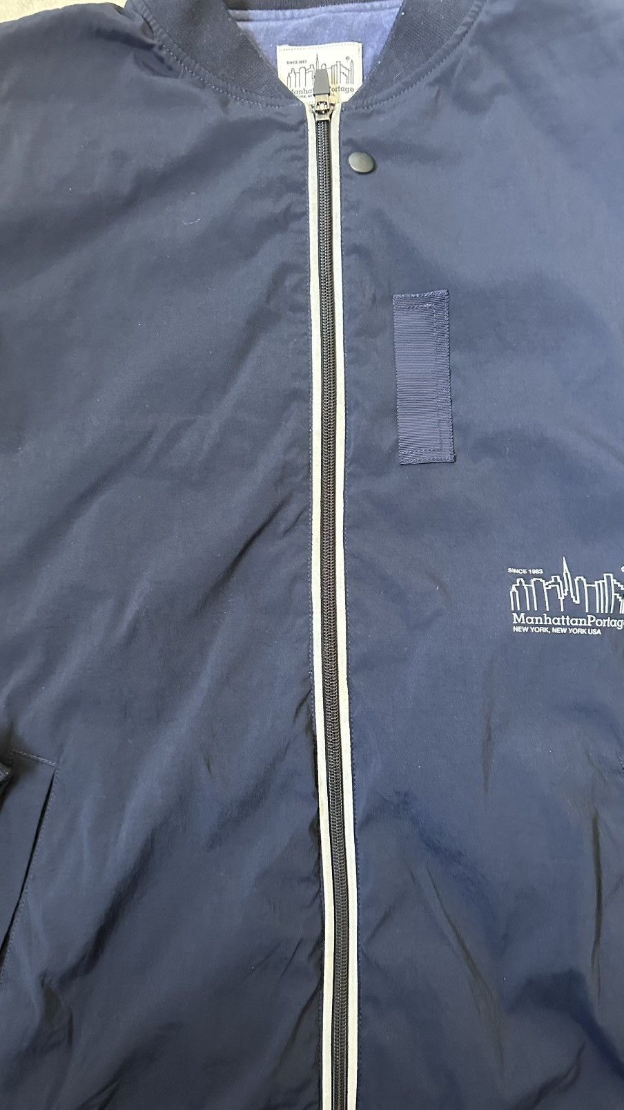 Manhattan Portage VINTAGE MANHATTAN PORTAGE ZIPPER SWEATER Size US L / EU 52-54 / 3 - 2 Thumbnail