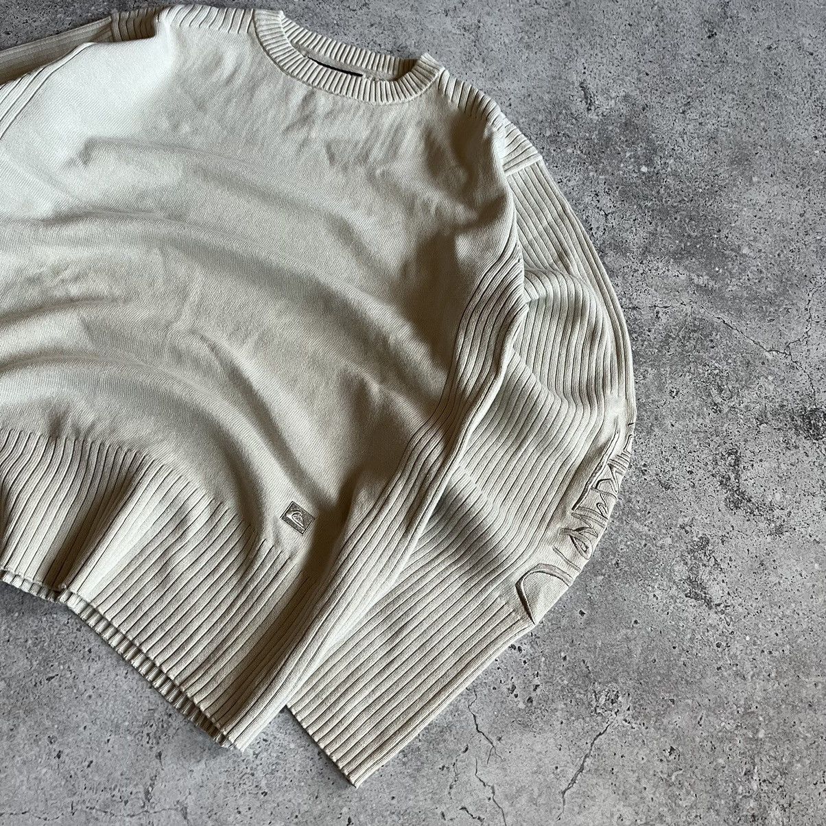 20471120 × If Six Was Nine × Quiksilver Vintage Avantgarde Quiksilver Sleeve Logo Knitwear Sweater Size US XL / EU 56 / 4 - 2 Thumbnail