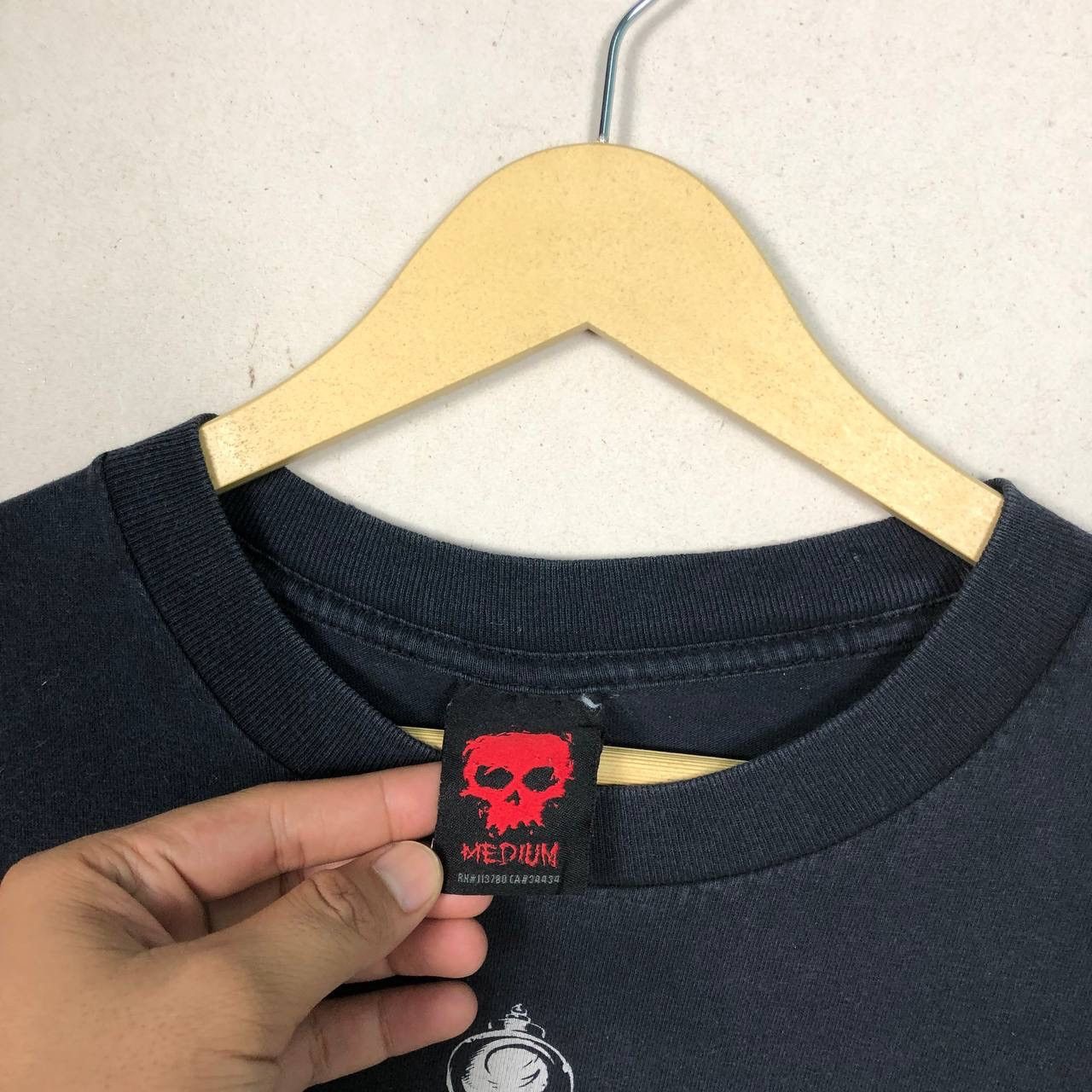 Zero Skateboards Vintage 90s Zero Skateboard Tee Zero Shirt Size US S / EU 44-46 / 1 - 4 Thumbnail