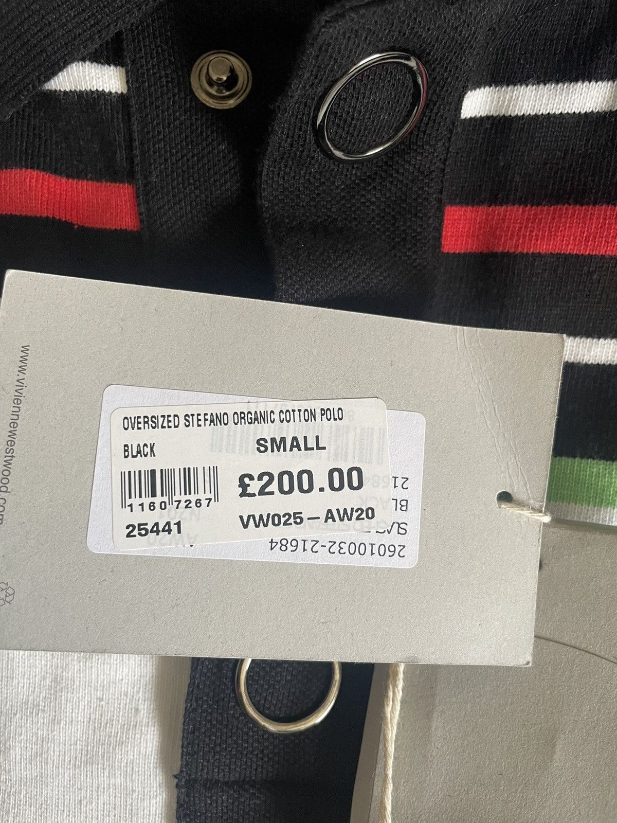 Vivienne Westwood RARE OVERSIZED VIVIENNE WESTWOOD POLO STEFANO AW20 Size US S / EU 44-46 / 1 - 8 Thumbnail