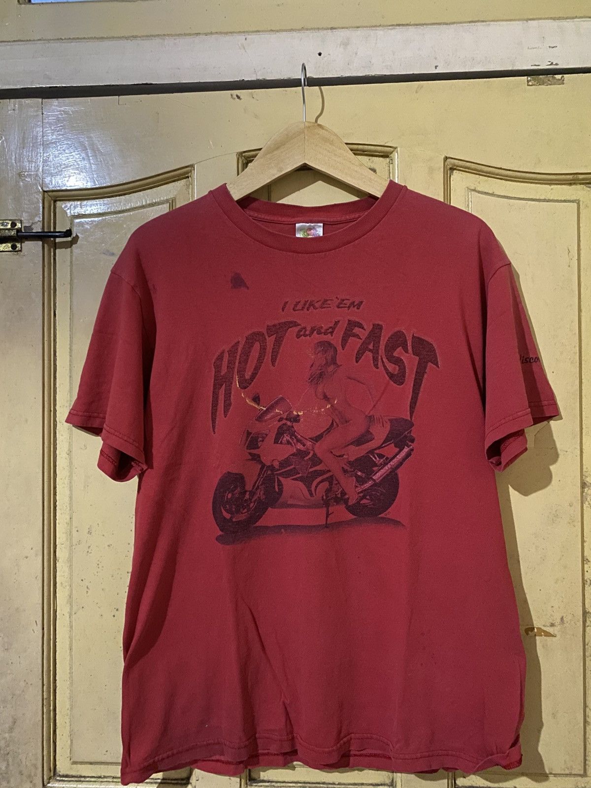 Fruit Of The Loom × Vintage RARE 🔥 VINTAGE SEXY GIRL INSPIRED FRUIT OF THE LOOM TSHIRT Size US L / EU 52-54 / 3 - 1 Thumbnail
