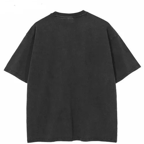 Japanese Brand Kurumiya x Chi Black T-shirt Washed Red Face Size US XL / EU 56 / 4 - 2 Thumbnail