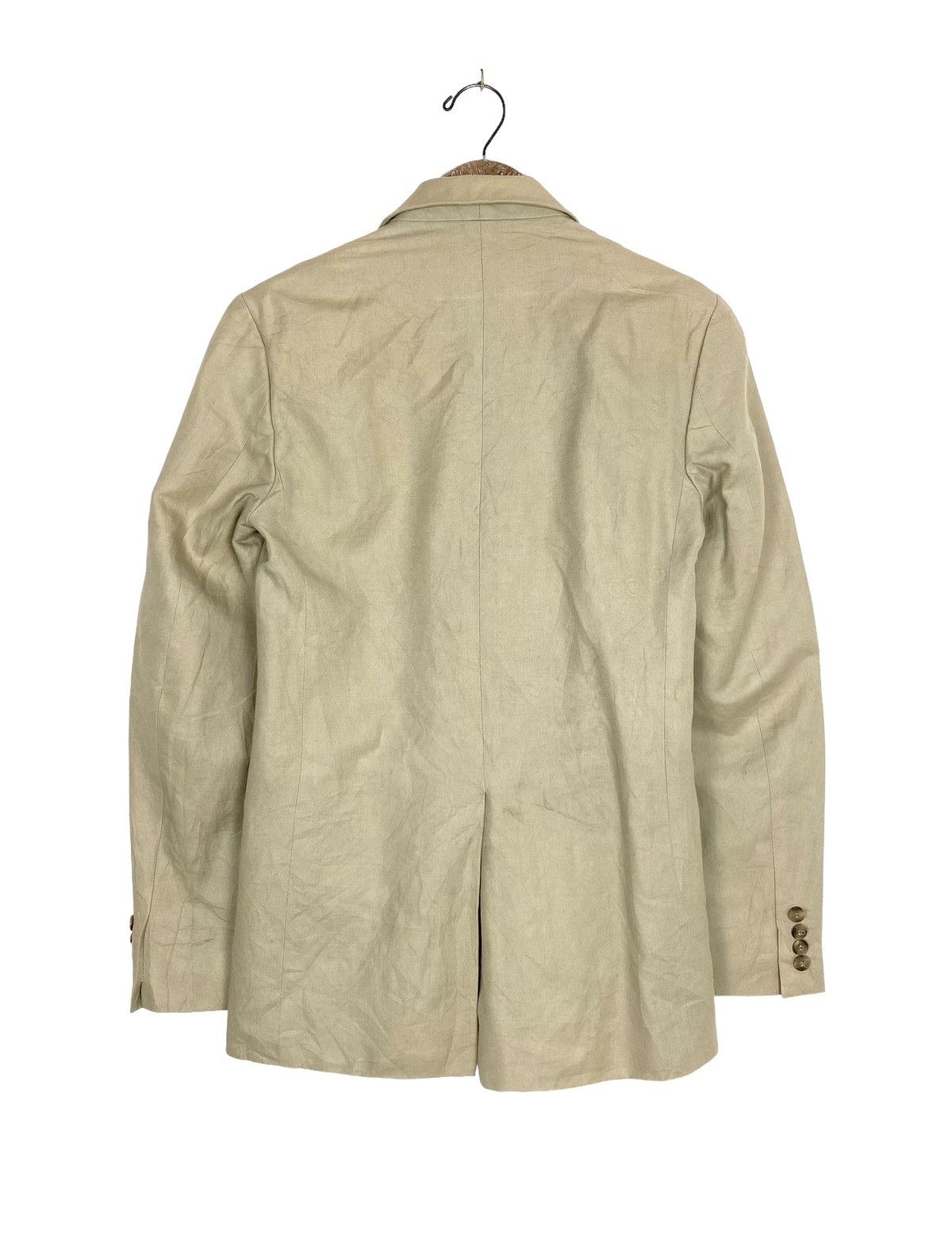 agnes b. Rare ‼️ Vintage Agnes B Homme Cotton Blazer Made in France Size US S / EU 44-46 / 1 - 4 Thumbnail