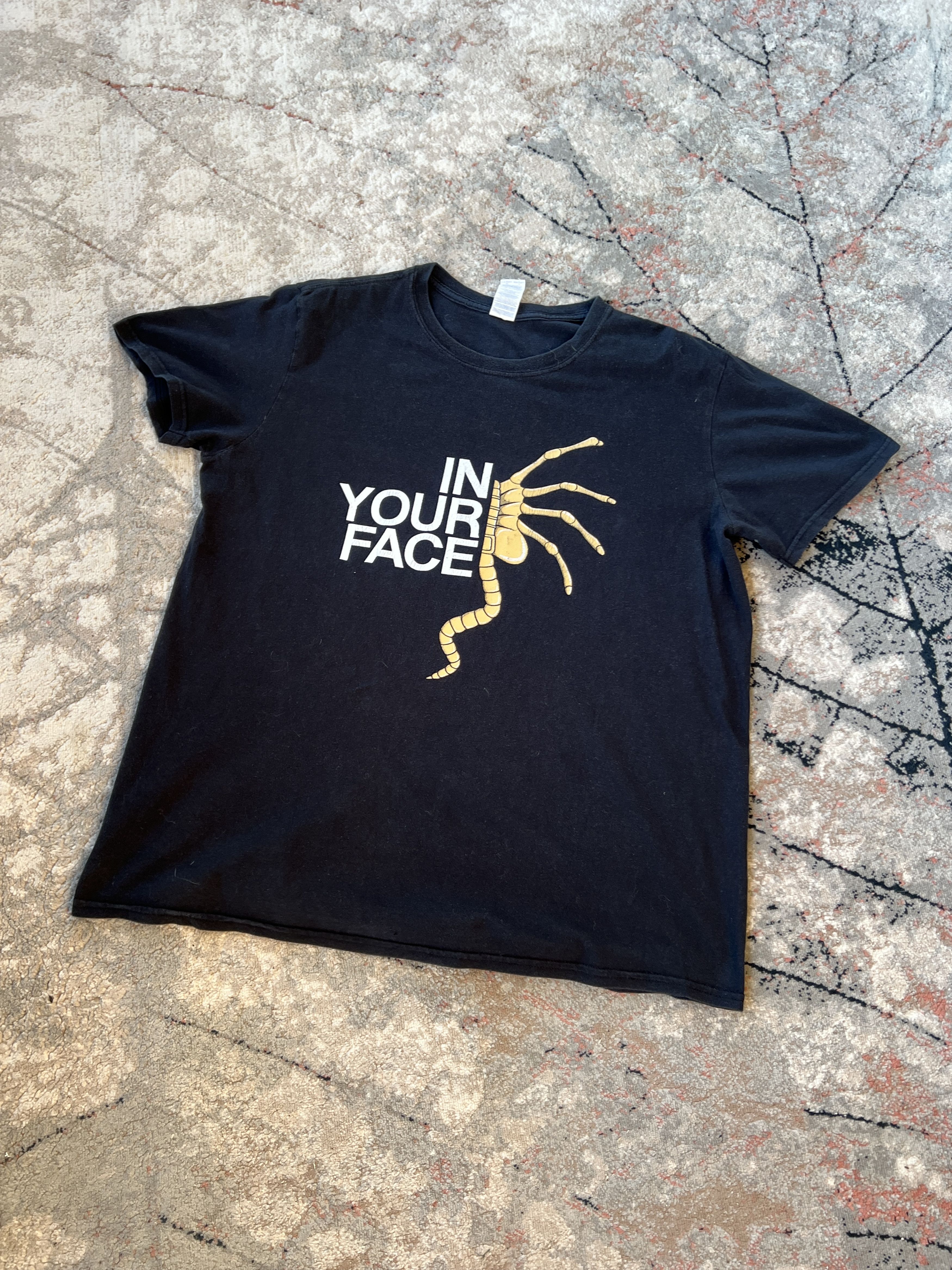 Vintage Alien In Your Face Vintage Tee Size US L / EU 52-54 / 3 - 1 Thumbnail