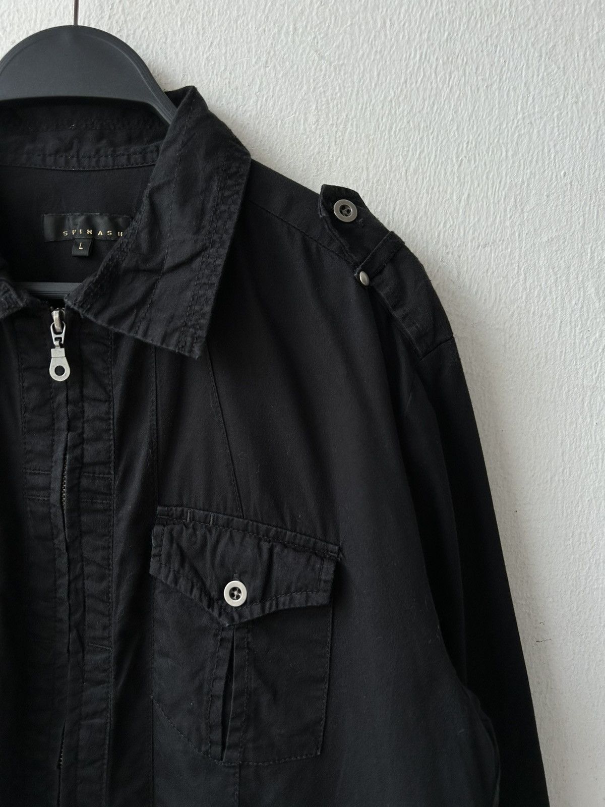 If Six Was Nine All Black Bondage Punk Jacket Size US L / EU 52-54 / 3 - 7 Thumbnail