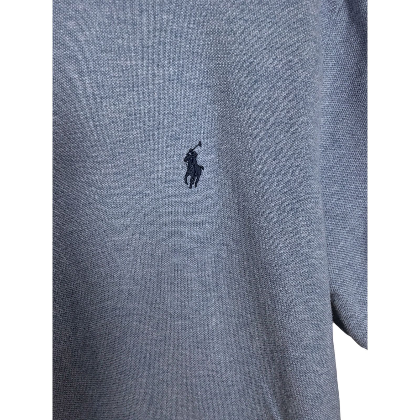 Polo Ralph Lauren Polo Ralph Lauren Light Blue Custom Fit Knit Polo Preppy XL Size US XL / EU 56 / 4 - 4 Thumbnail