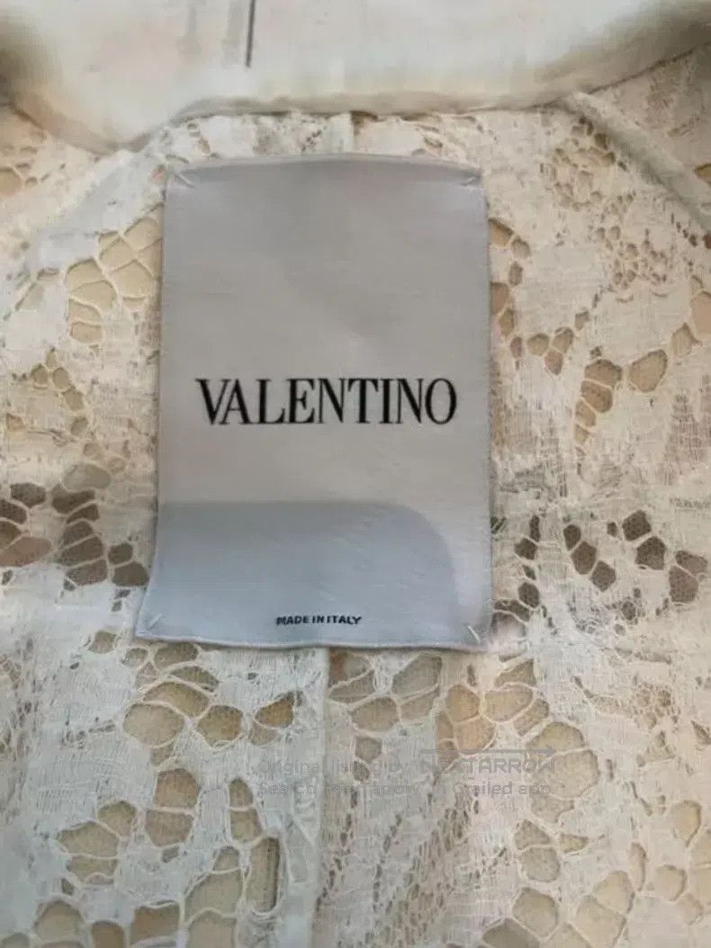 Valentino Valentino Lace patchwork mink coat Size XS / US 0-2 / IT 36-38 - 2 Thumbnail