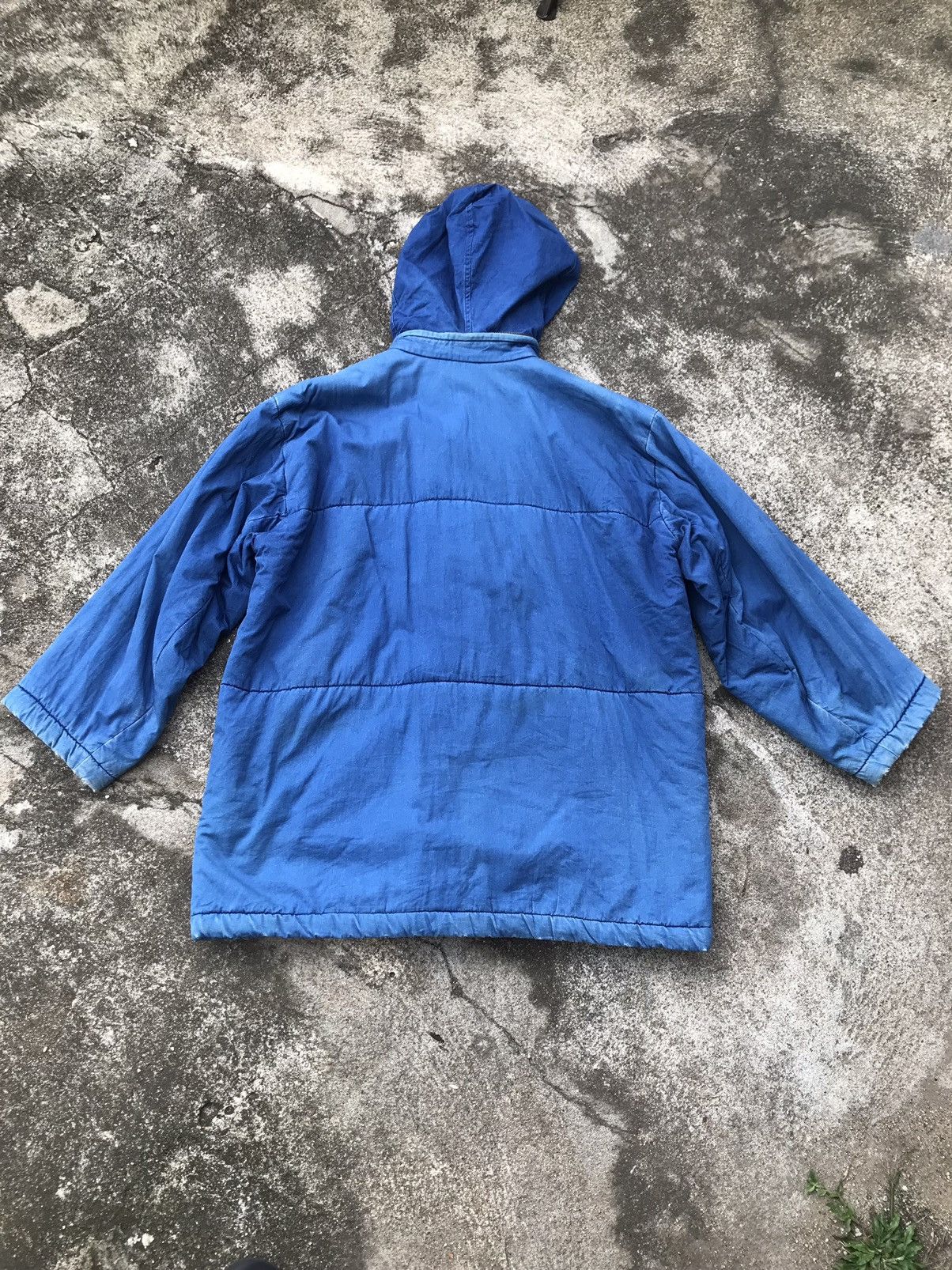 Issey Miyake Issey Miyake Plantation Indigo Hoodie Jacket Size US M / EU 48-50 / 2 - 2 Thumbnail