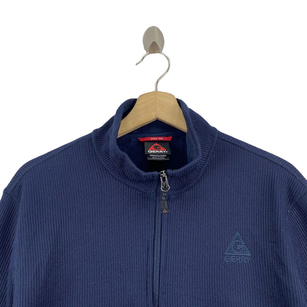 Other GERRY Outdoors Embroidered Logo Full Zipper Blue Fleece Size US L / EU 52-54 / 3 - 2 Thumbnail