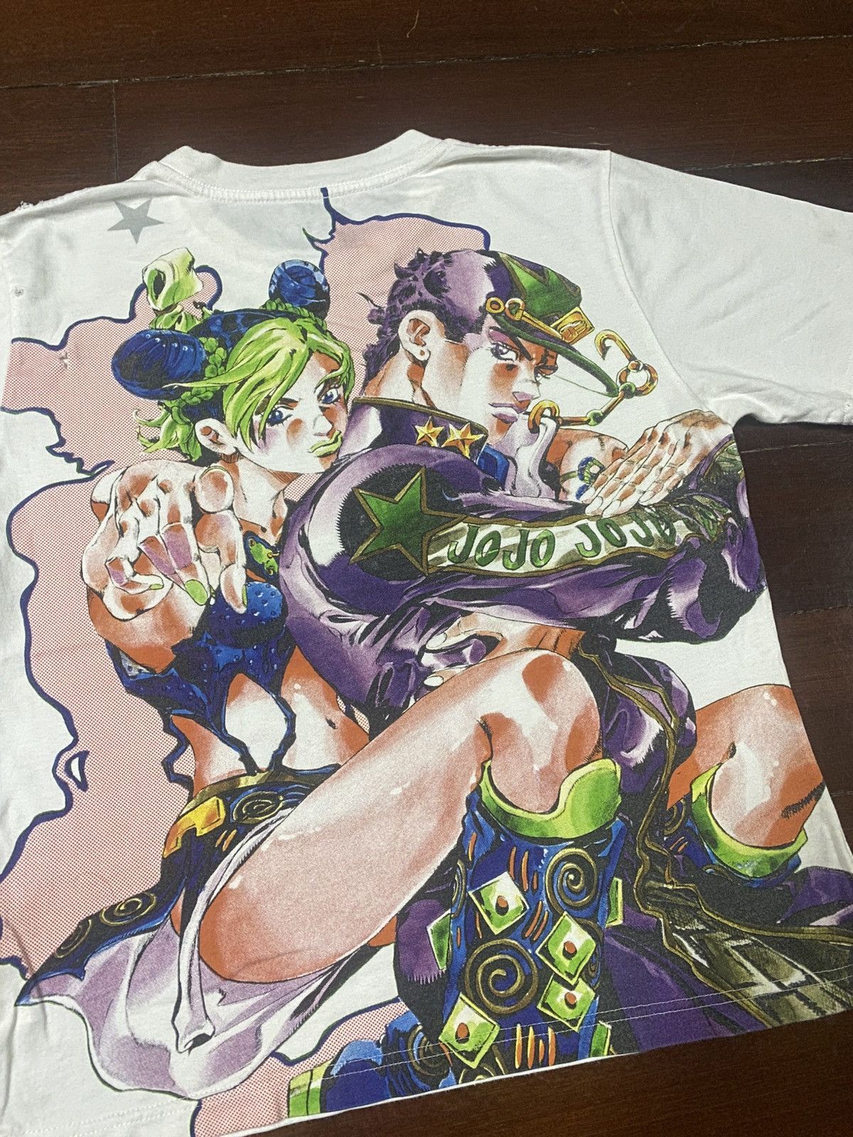 Anime Jojo Bizarre Adventure Exhibition stone ocean distressed Size US L / EU 52-54 / 3 - 2 Thumbnail