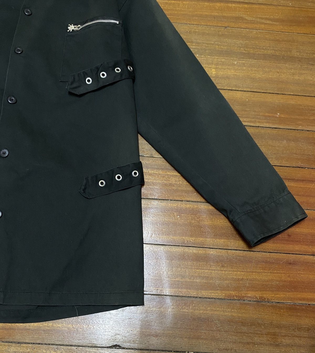 Seditionaries Very Rare Vintage MAD Punk Parachute Bondage Shirt 1990s Size US L / EU 52-54 / 3 - 6 Thumbnail