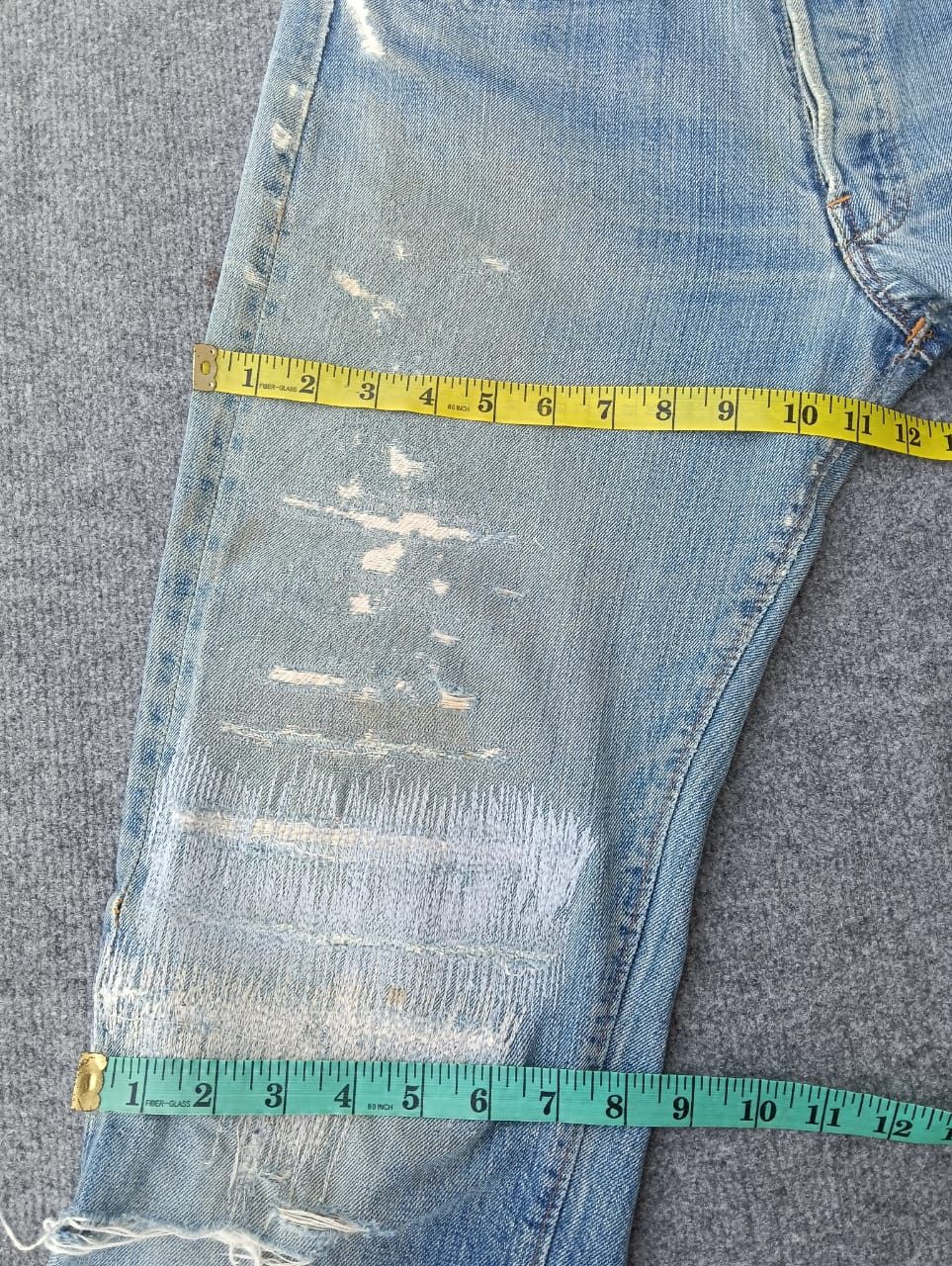 Levi's Early 60s Levi’s 501 Big E selvedge Distressed Button 16. Size US 30 / EU 46 - 15 Thumbnail