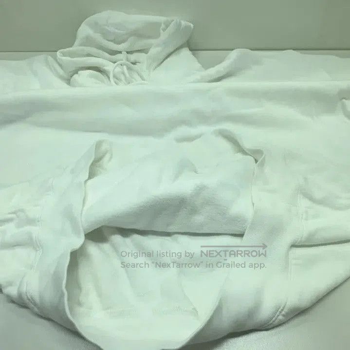 Balenciaga Balenciaga White Logo Drawstring Hoodie. Size US M / EU 48-50 / 2 - 4 Thumbnail