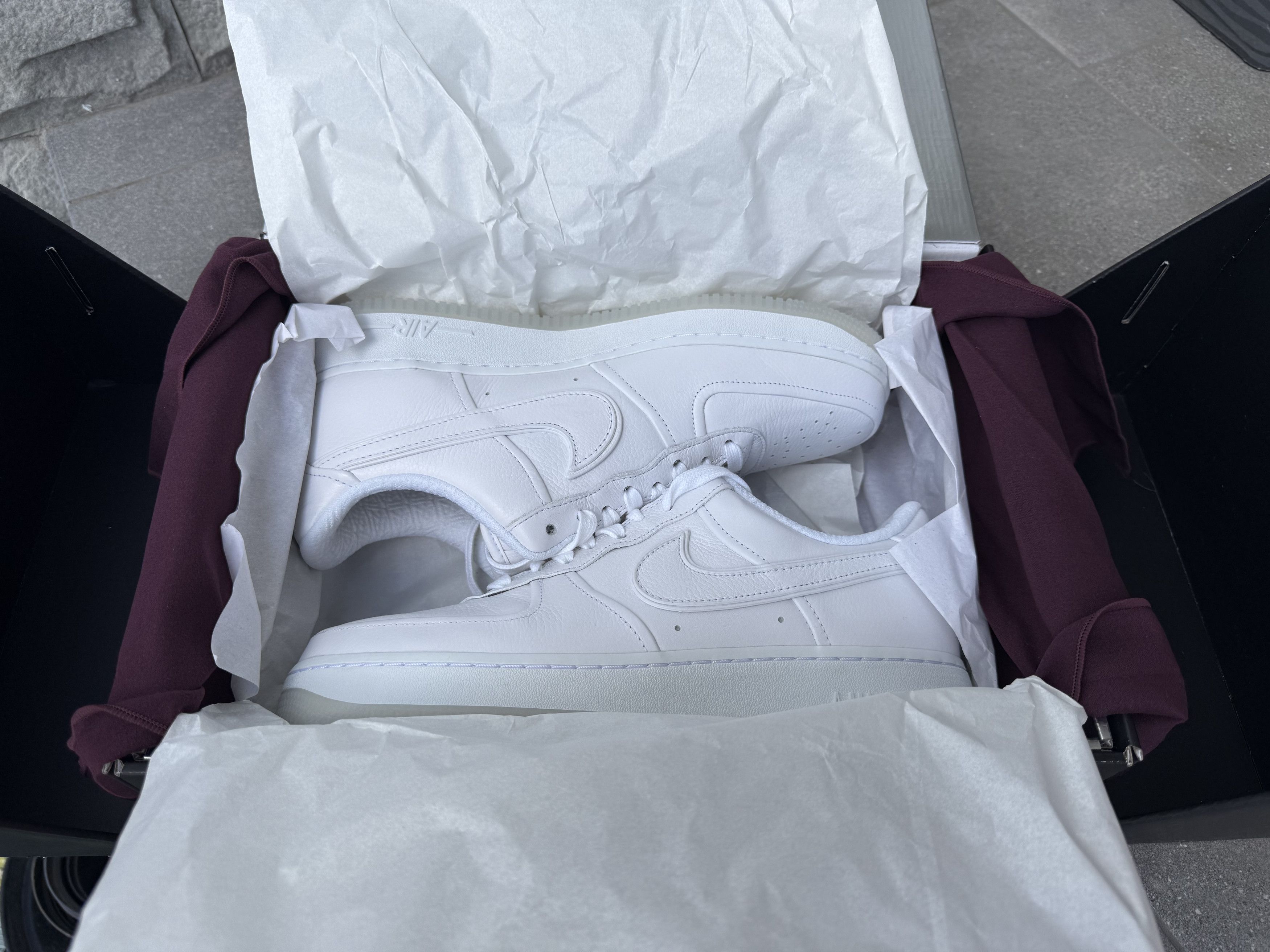 A Ma Maniere × Nike Nike Air Force 1 Low SP A Ma Maniére White (HF4084-100 5) Size US 9.5 / EU 42-43 - 8 Thumbnail
