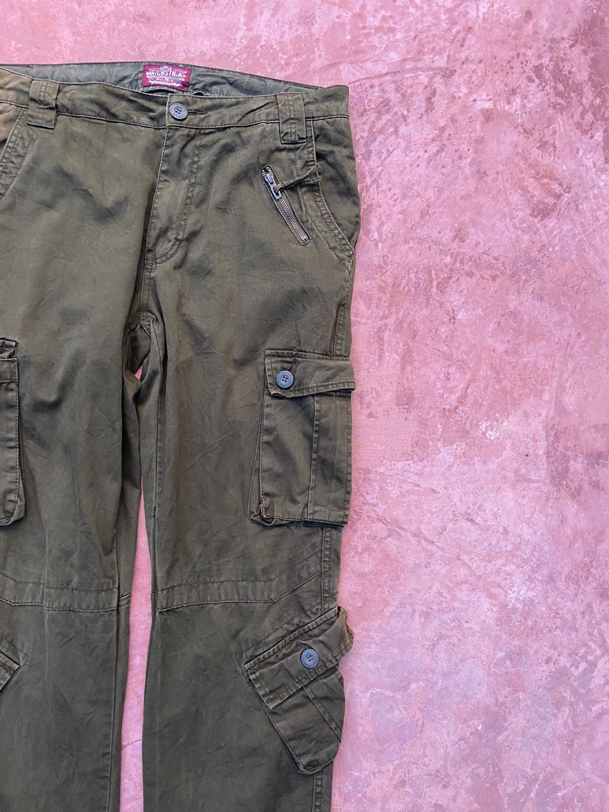 If Six Was Nine 🔥 Matchstick cargo pants #130 Size US 36 / EU 52 - 22 Thumbnail