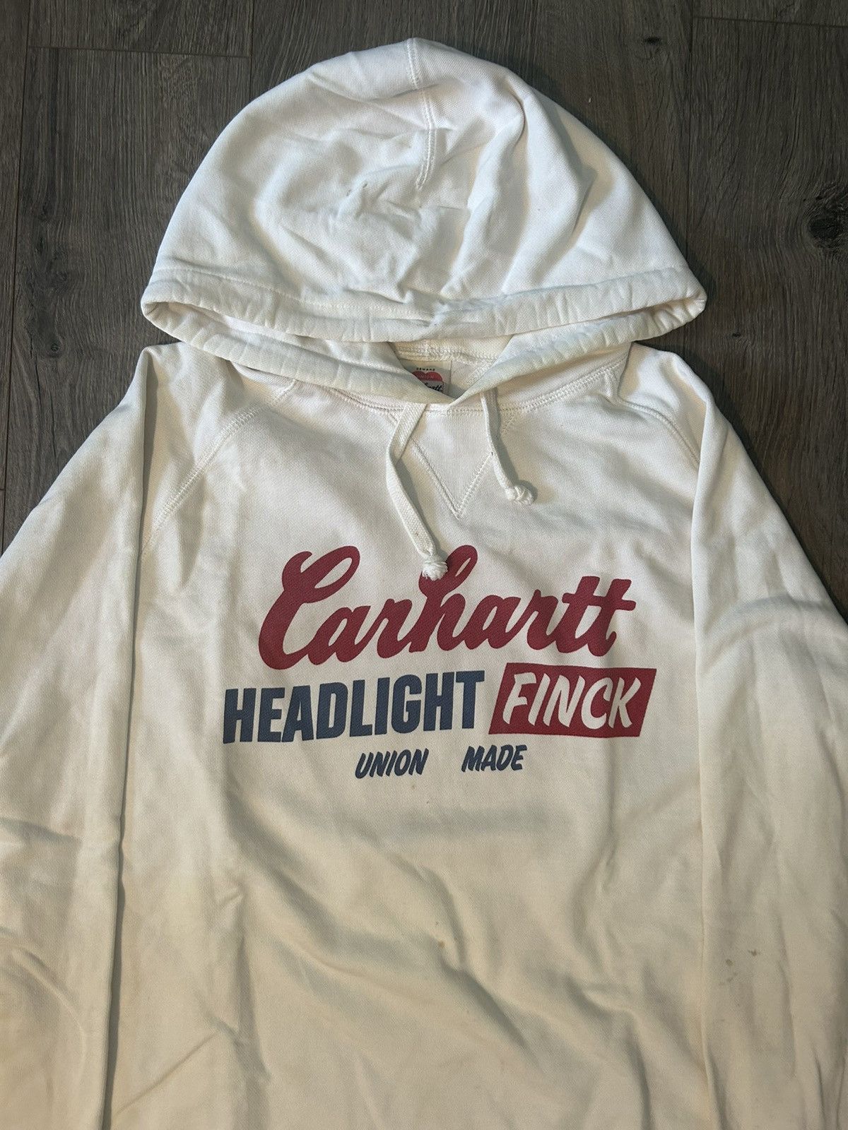 Carhartt × Vintage Vintage Carhartt Hoodie Sweatshirt Size US L / EU 52-54 / 3 - 2 Thumbnail