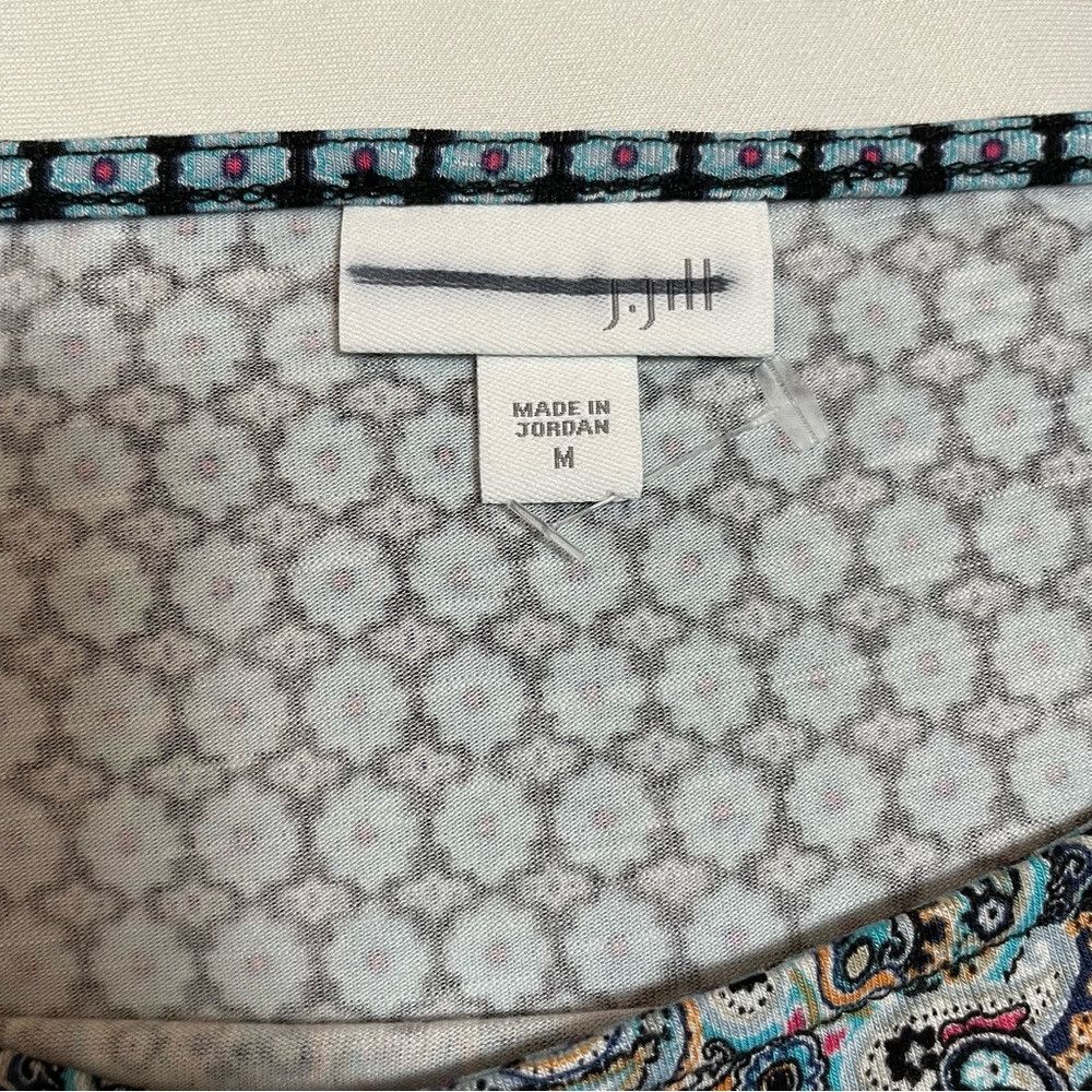 J. Jill New J. Jill Damask Paisley Floral Print Long Sleeve Tunic B Size M / US 6-8 / IT 42-44 - 6 Thumbnail