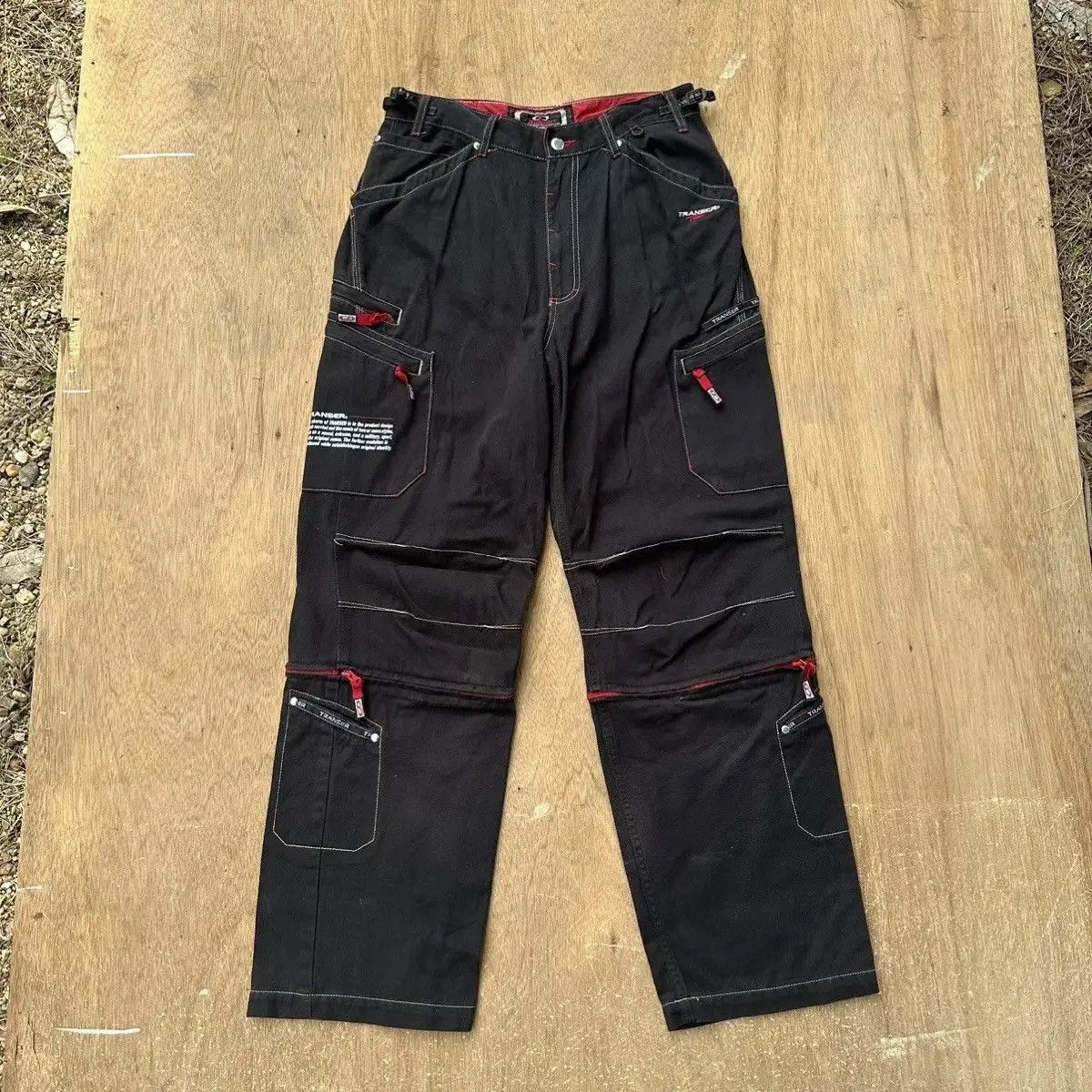 Fubu × JNCO × Japanese Brand RAVE FUBU JNCO ILLMATIC BAGGY CARGO 