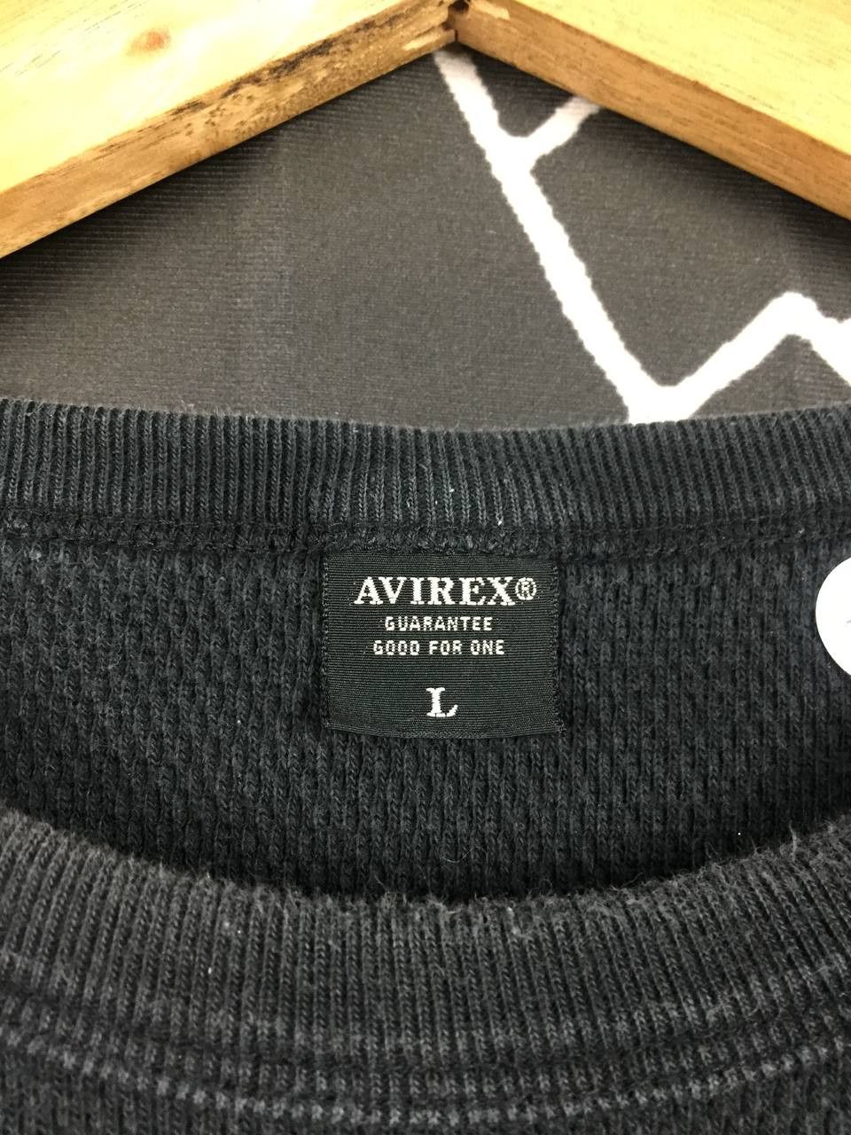 Avirex Vtg Avirex USAF Vanguards Thermal Waffle Knit Tee Size US M / EU 48-50 / 2 - 8 Thumbnail