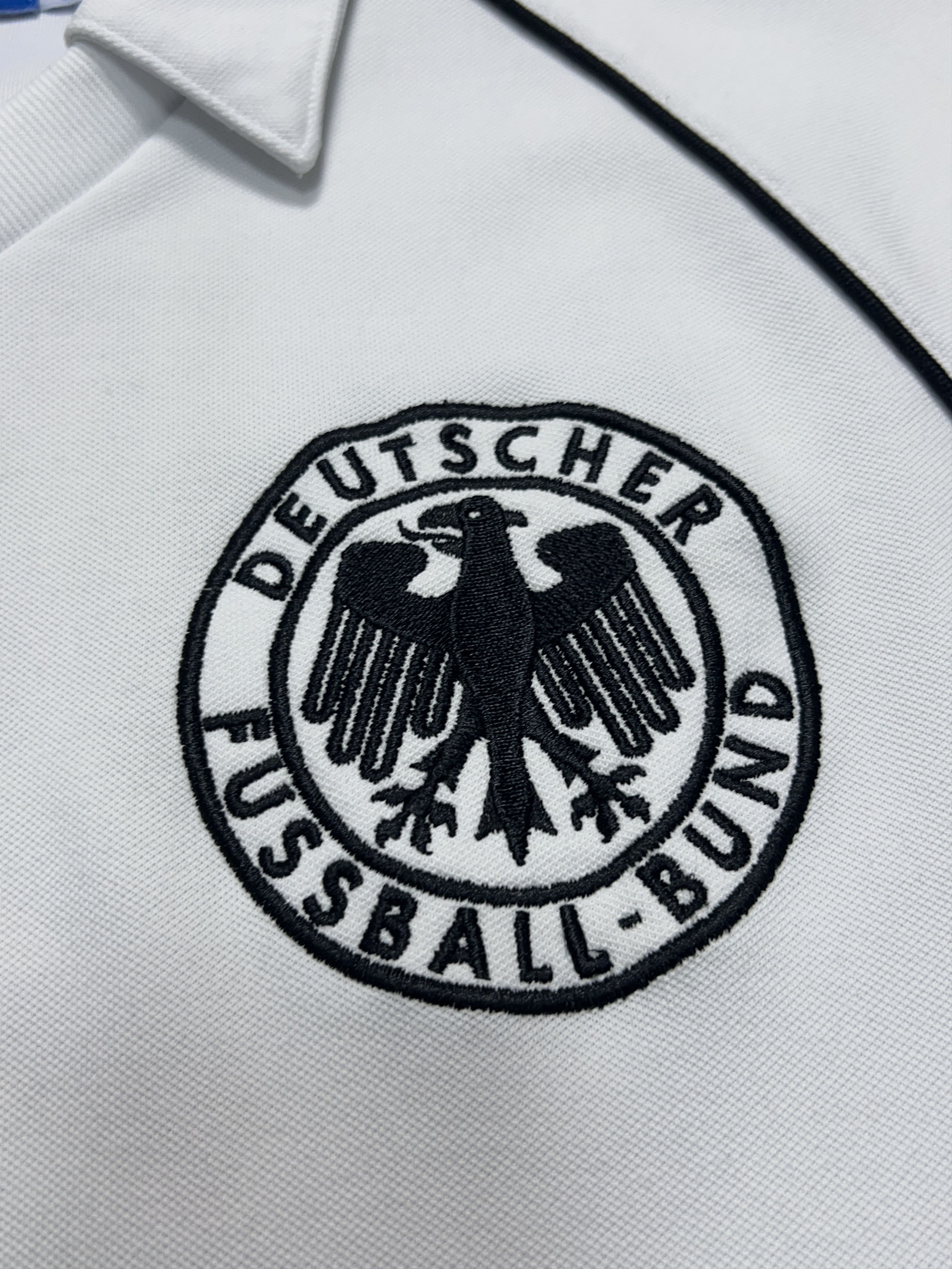 Adidas #5 Germany DFB 1980s Retro Football Soccer Jersey Shirt Size US S / EU 44-46 / 1 - 5 Thumbnail