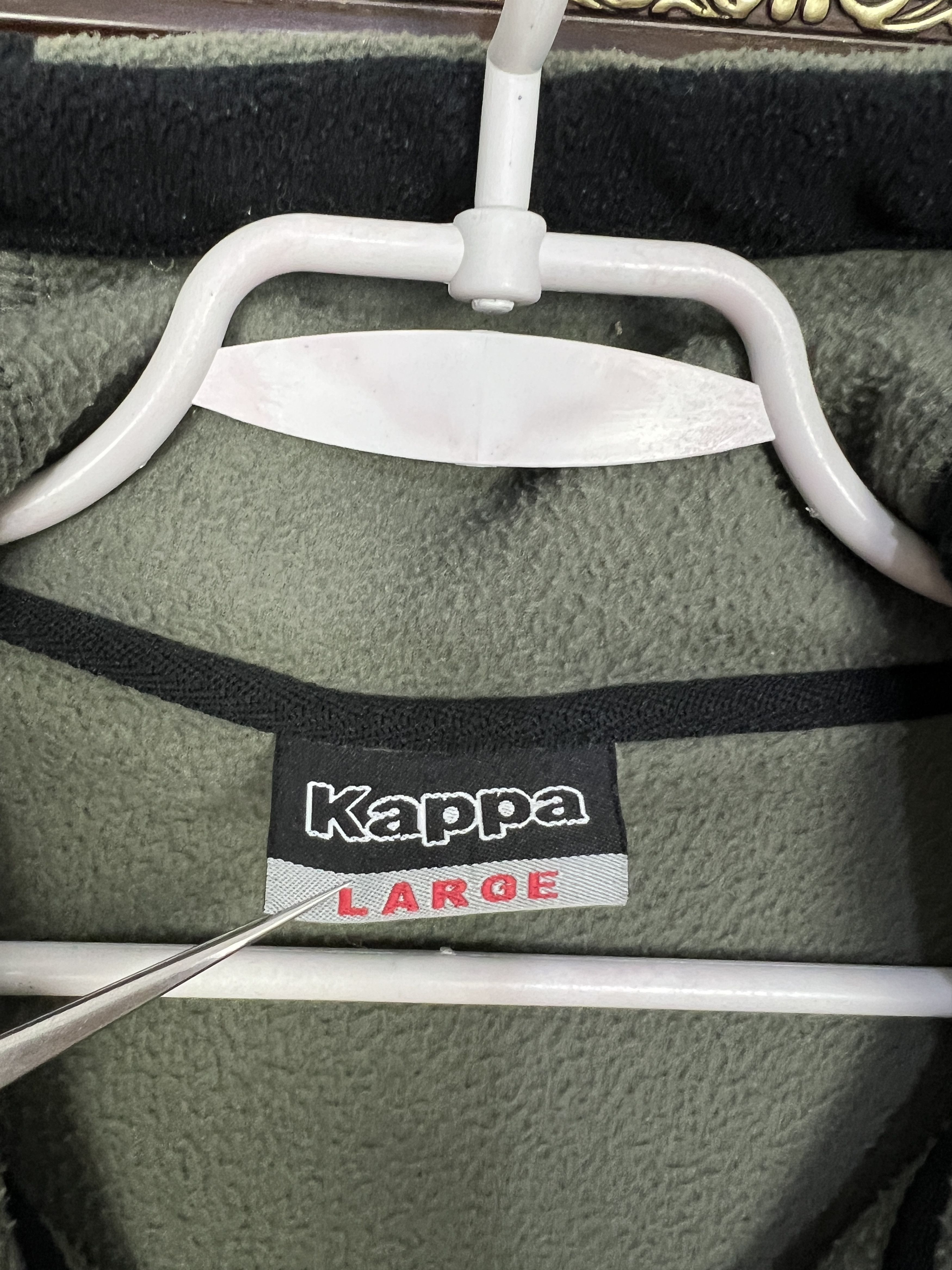 Kappa Vintage Kappa Werder Bremen Football Fleece Jacket Hooded Size US L / EU 52-54 / 3 - 7 Thumbnail