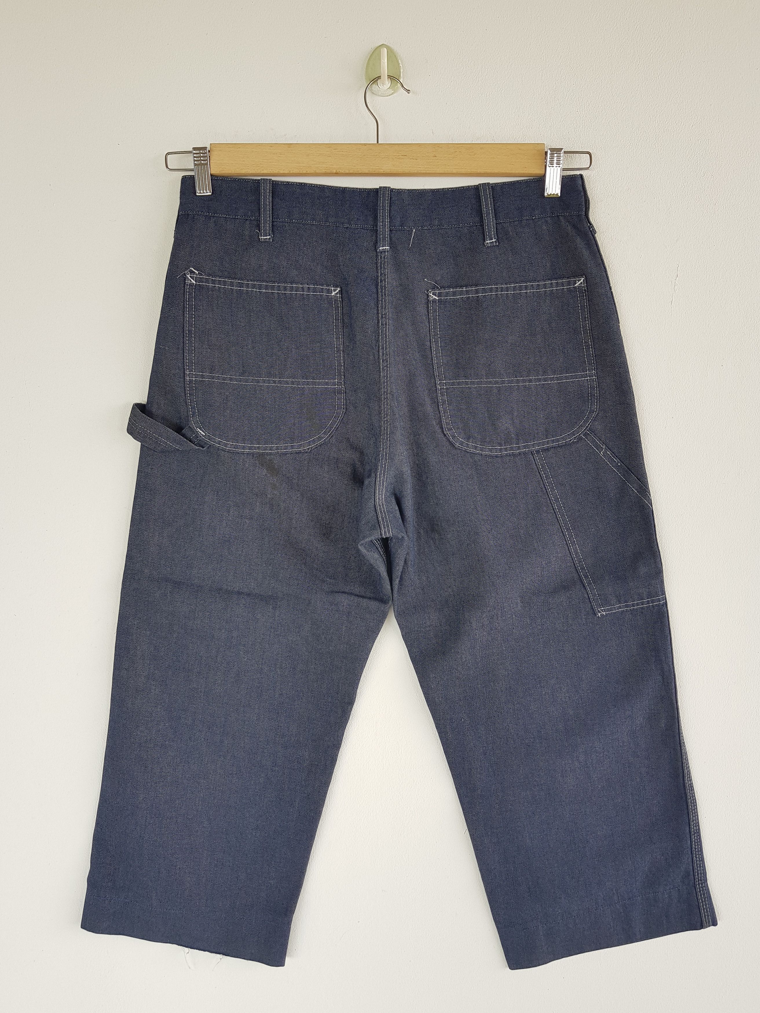 Sears 70s Sears Workers Baggy Carpenter Jeans Sears Denim Jorts Size US 32 / EU 48 - 1 Thumbnail