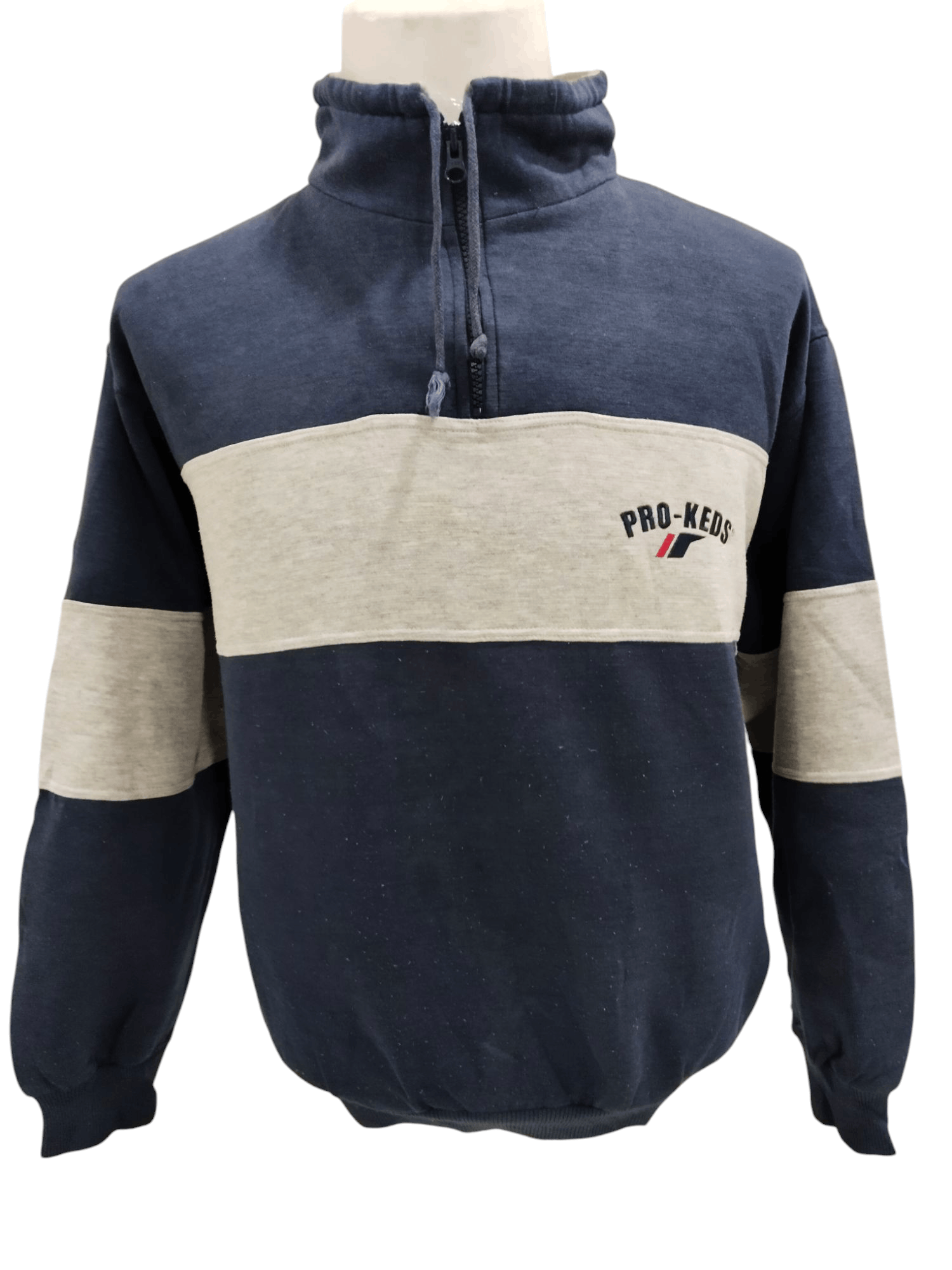 Japanese Brand × Pro-Keds × Vintage Vin Pro Keds Half Zipper Sweatshirt Size US L / EU 52-54 / 3 - 1 Thumbnail