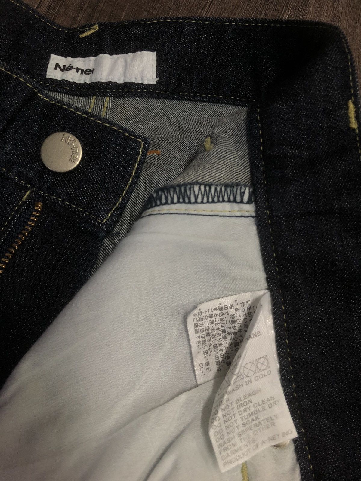 Issey Miyake × Ne-Net × Vintage Ne-net Issey Miyake Denim Jeans Japanese Designer Size 28" / US 6 / IT 42 - 14 Thumbnail