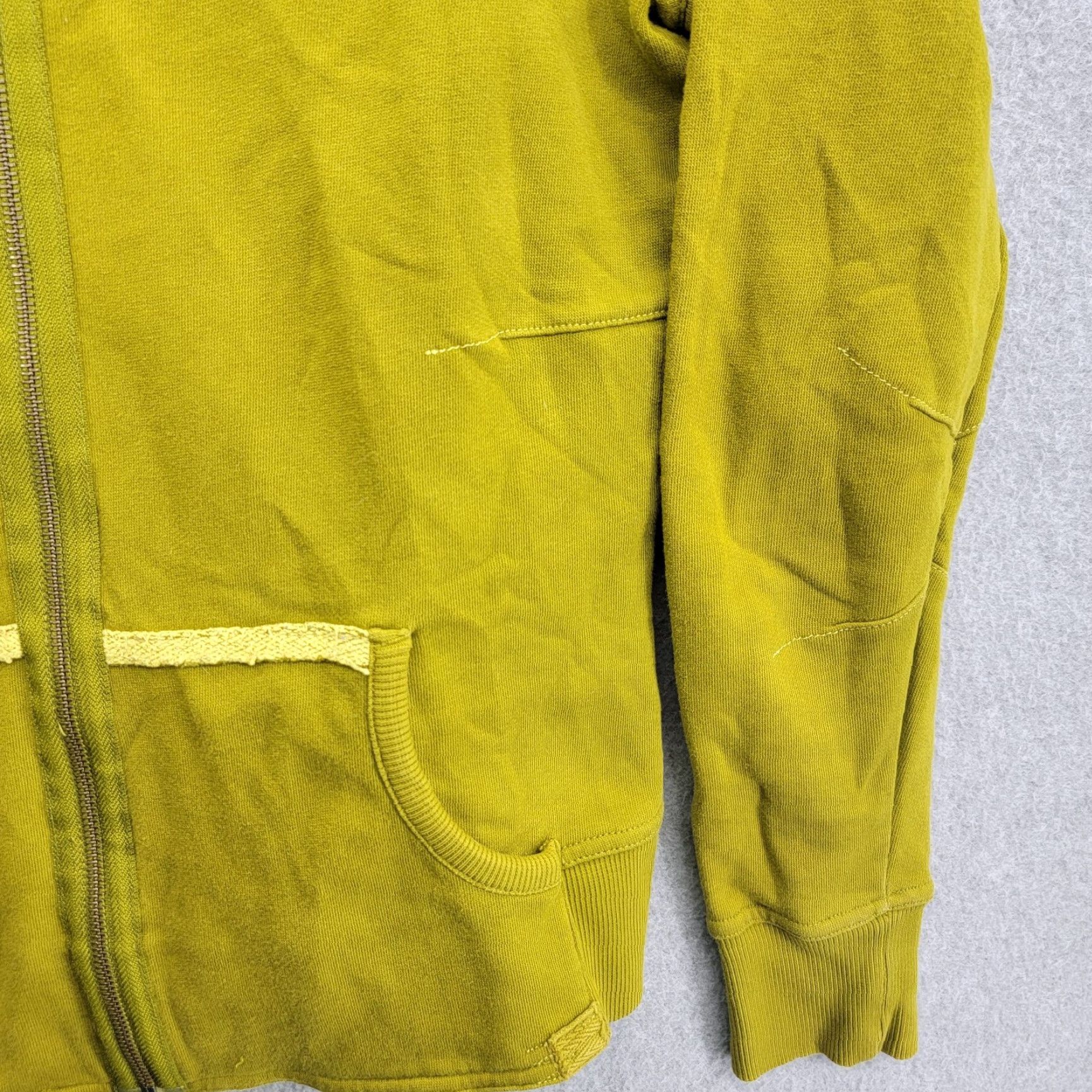 Vintage REI Jacket Womens Large Turtleneck Activewear Cotton Blend Track Jacket with Full Zip Pockets Green Size L / US 10 / IT 46 - 3 Thumbnail