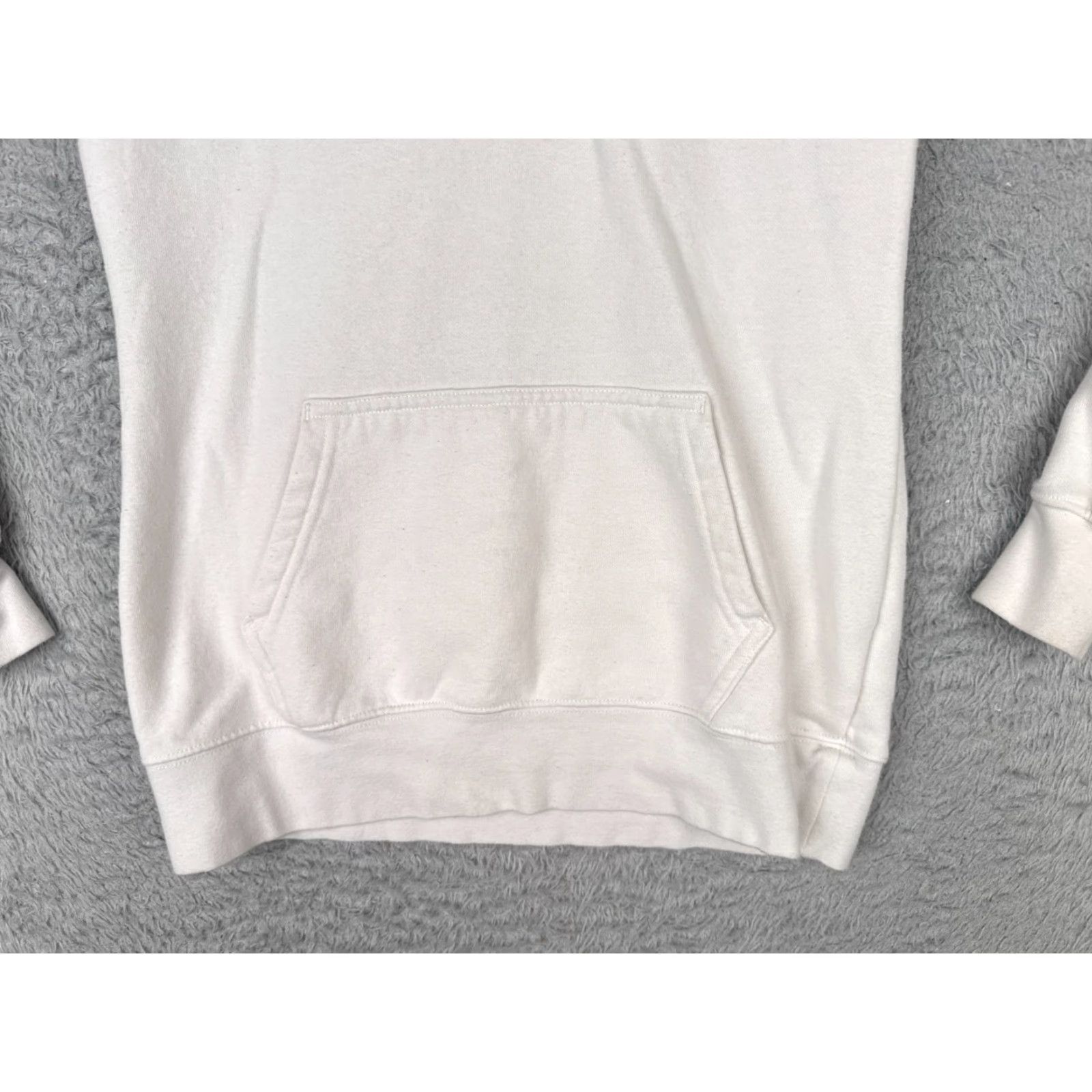 The North Face VINTAGE The North Face Hoodie Womens XS White Pullover Logo Pocket Hooded Crew Neck Size XS / US 0-2 / IT 36-38 - 5 Thumbnail
