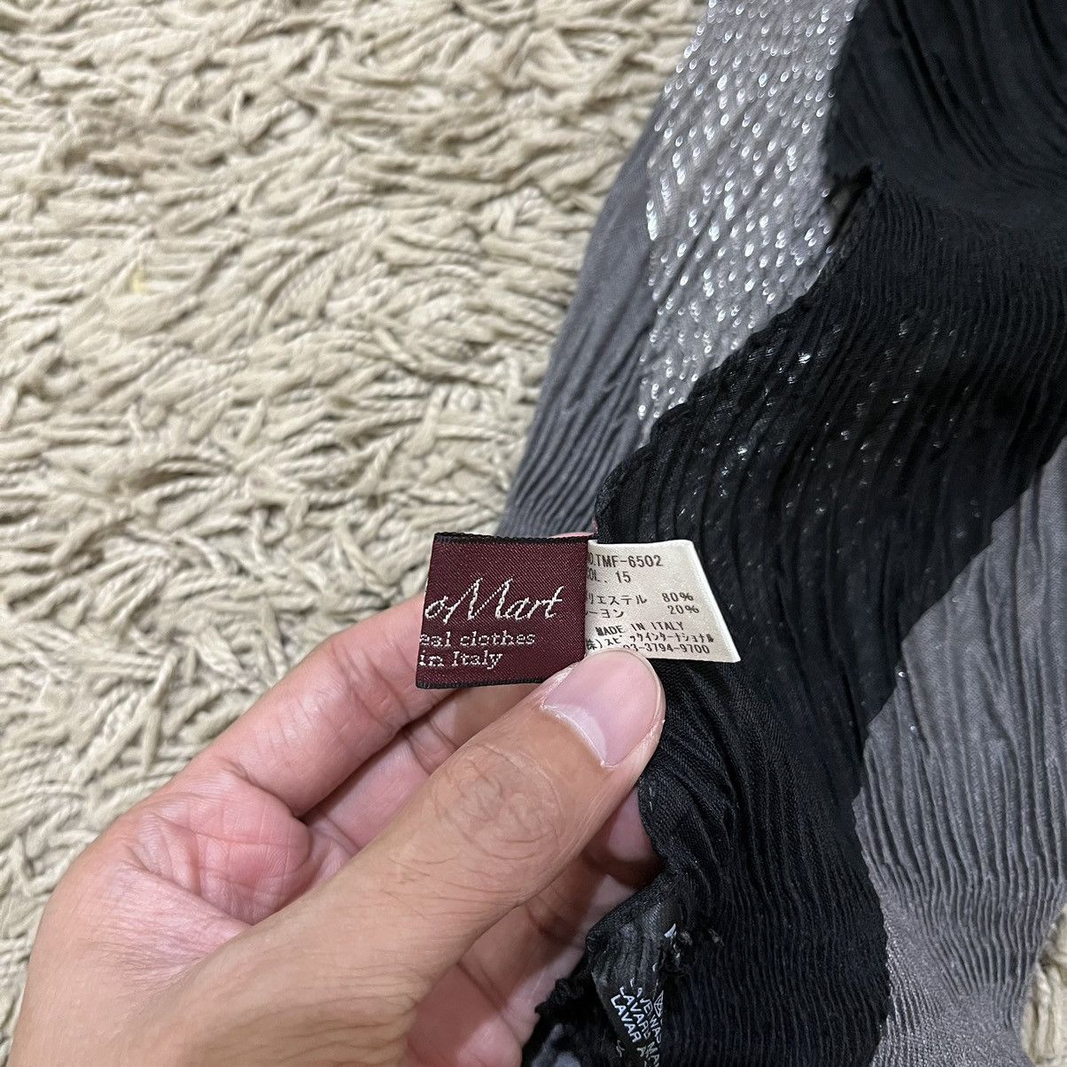 Tornado Mart Rare Tornado Mart Japan Pleated Scarf Size ONE SIZE - 6 Thumbnail
