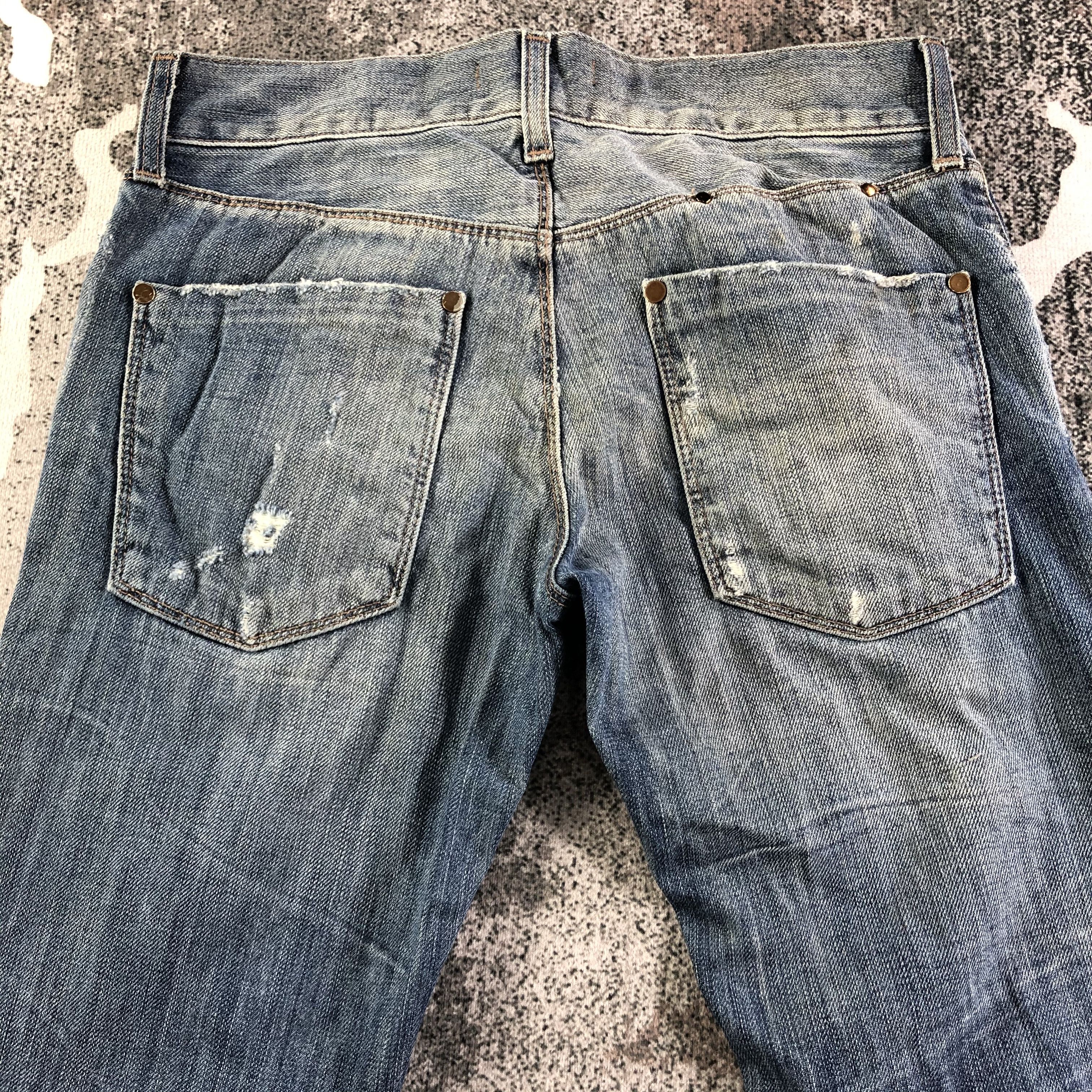Dolce & Gabbana Dolce & Gabbana Jeans Ripped Denim KJ2275 Size US 28 / EU 44 - 4 Thumbnail